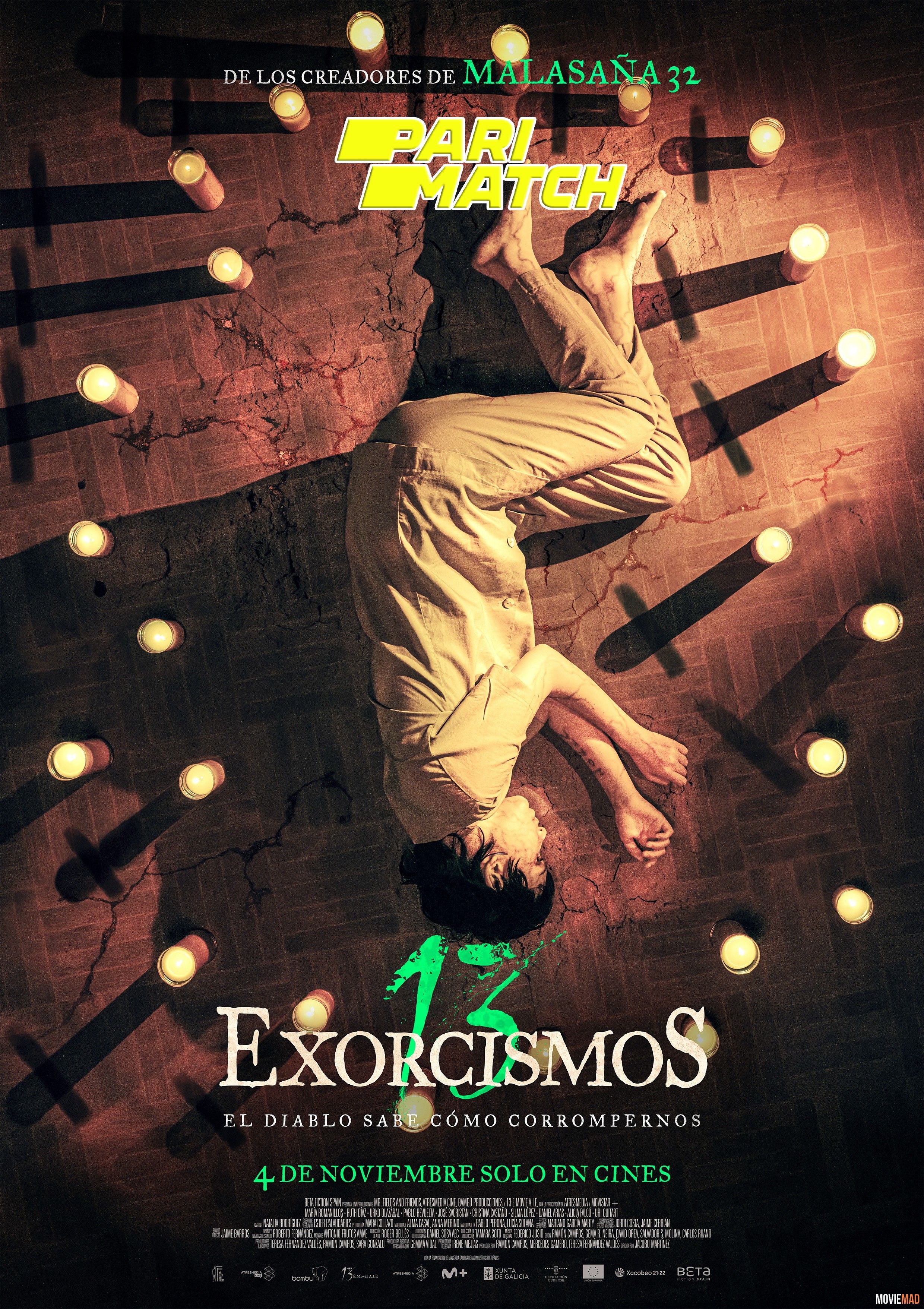 13 exorcismos 2022 Hindi (Voice Over) Dubbed CAMRip Full Movie 720p 480p Movie