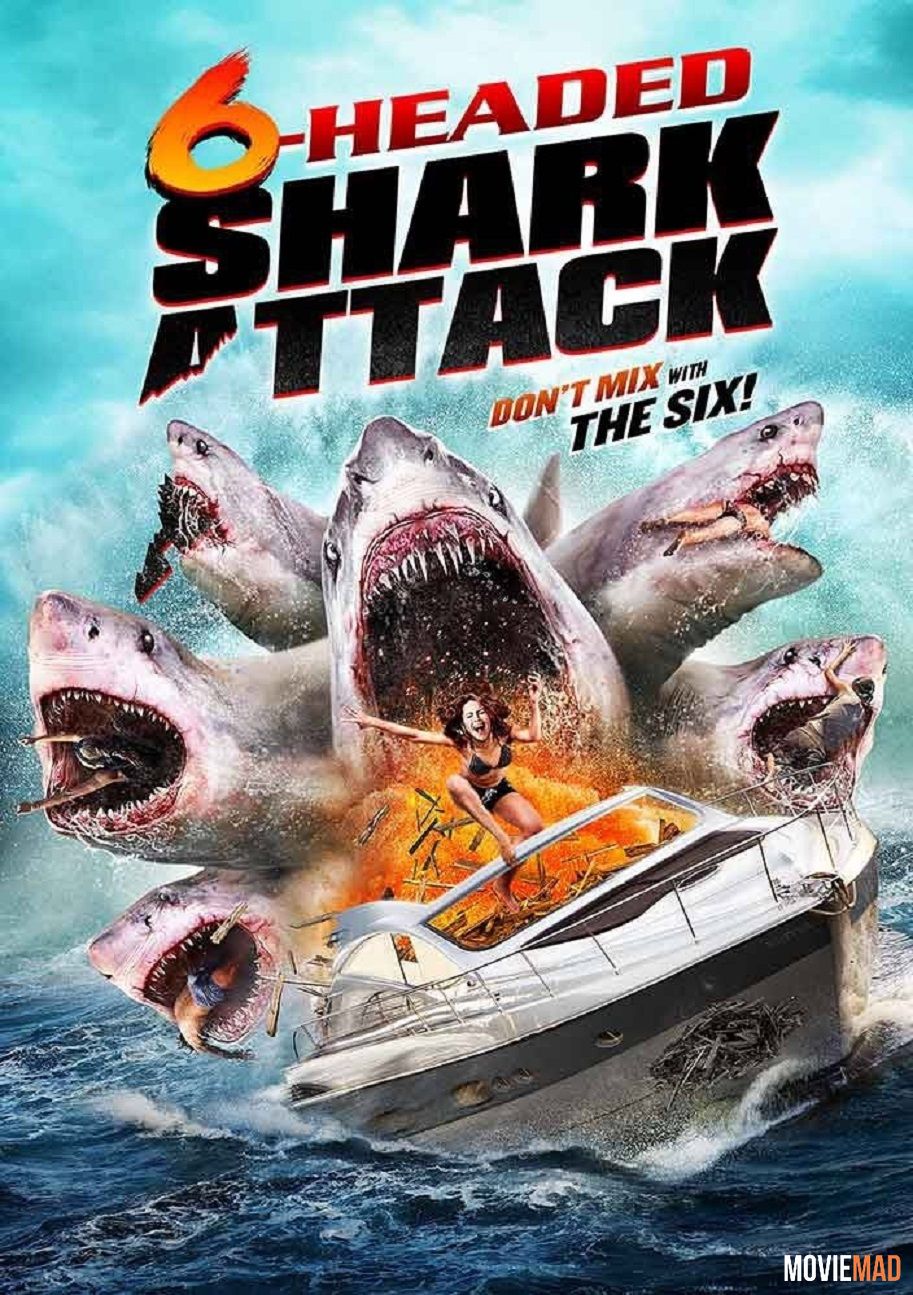 6-Headed Shark Attack (2018) UNCUT Hindi Dubbed BluRay Full Movie 720p 480p Movie