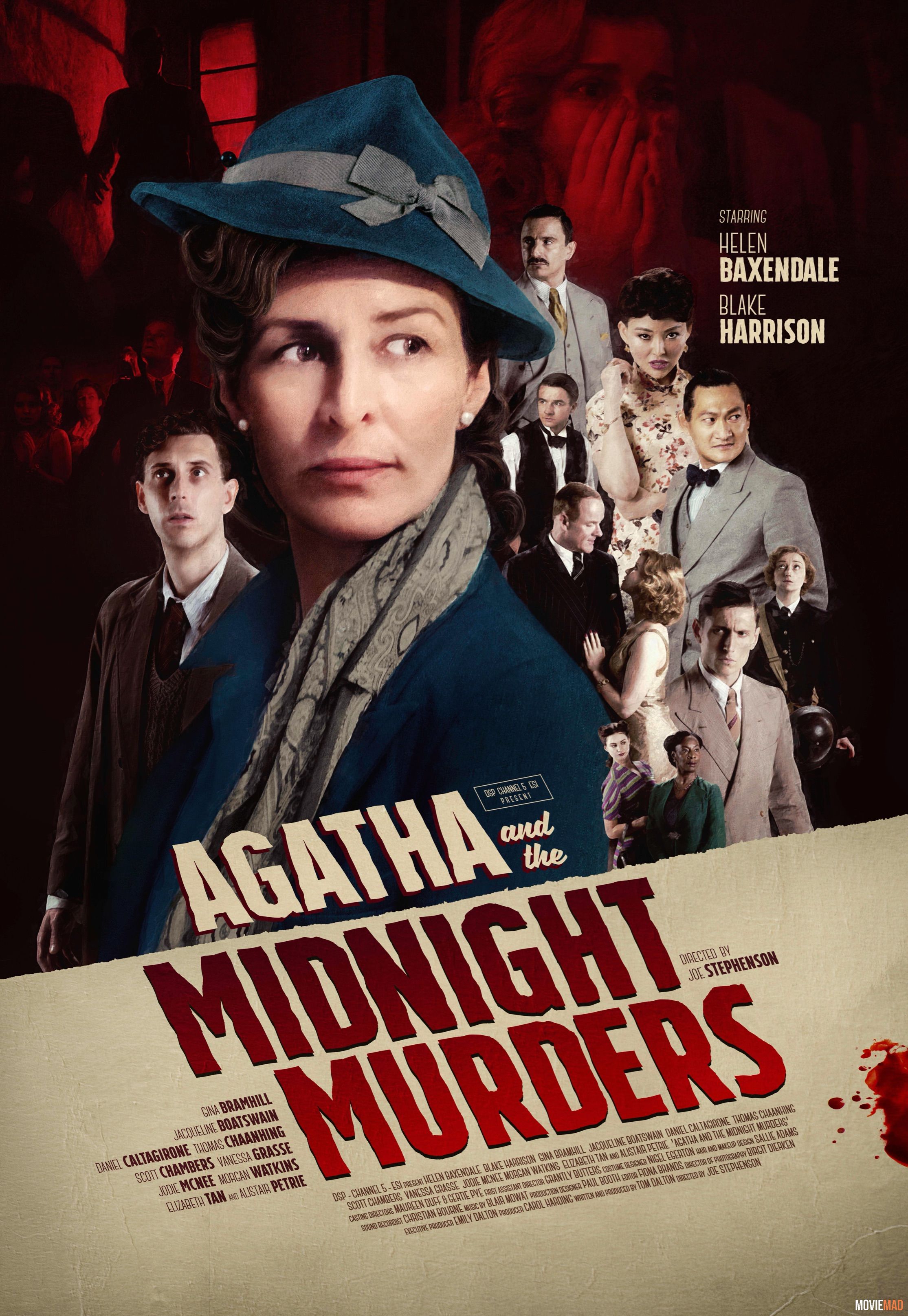 Agatha and the Midnight Murders 2020 English WEB DL Full Movie 720p 480p Movie