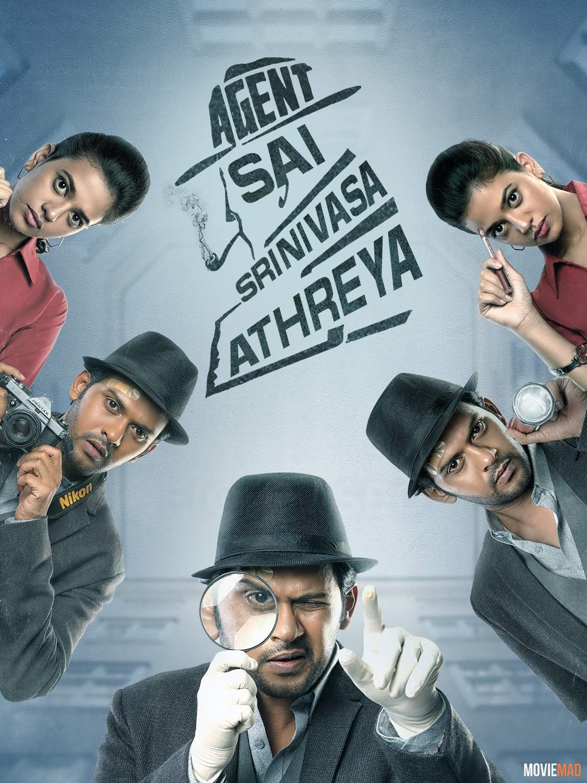 Agent Sai Srinivasa Athreya 2019 UNCUT Hindi Dubbed HDRip Full Movie 720p 480p Movie