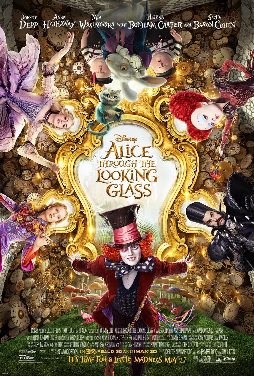 Alice Through the Looking Glass (2016) Hindi Dubbed ORG HDRip Full Movie 720p 480p Movie