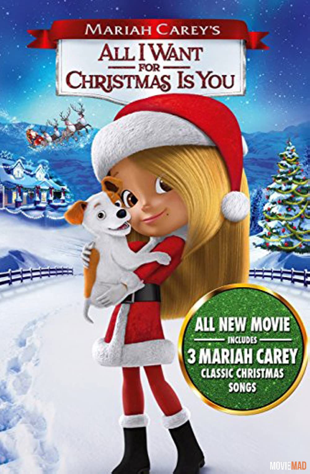 All I Want for Christmas Is You (2017) Hindi Dubbed ORG HDRip Full Movie 720p 480p