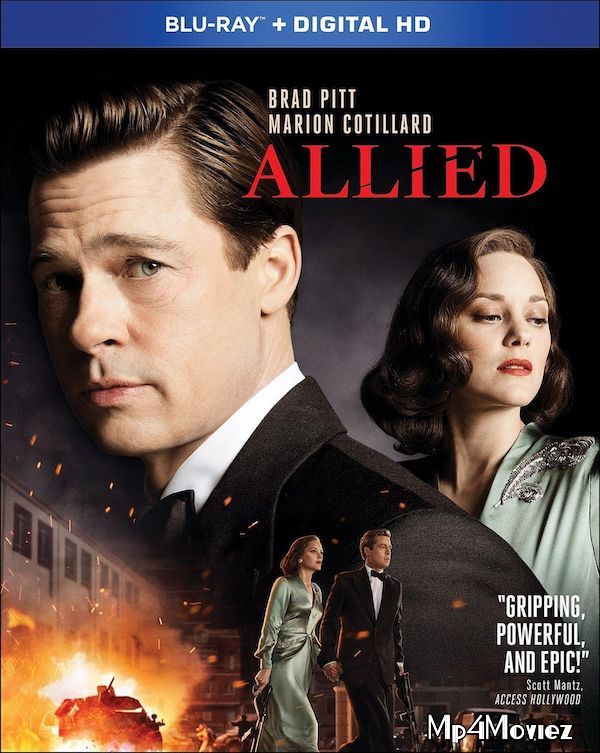 Allied 2016 UNCUT Dual Audio Hindi 480p 720p BluRay Movie