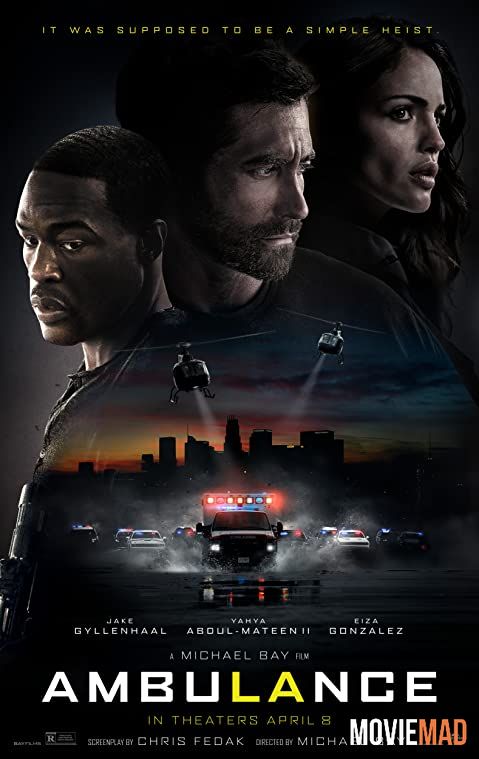 Ambulance (2022) English HDCAM Full Movie 720p 480p Movie