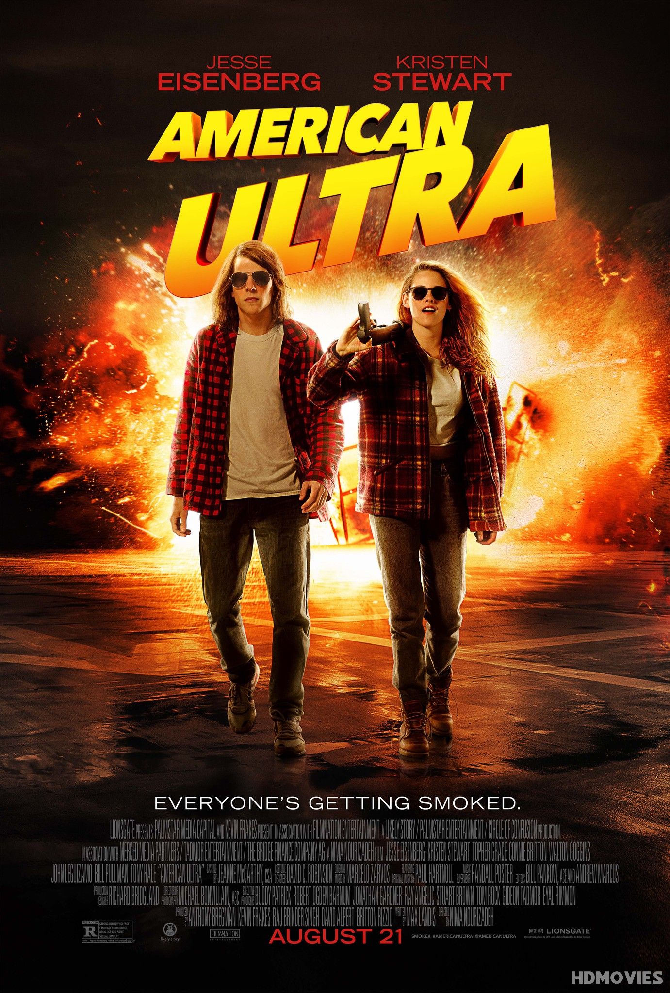 American Ultra (2015) Hindi Dubbed Movie