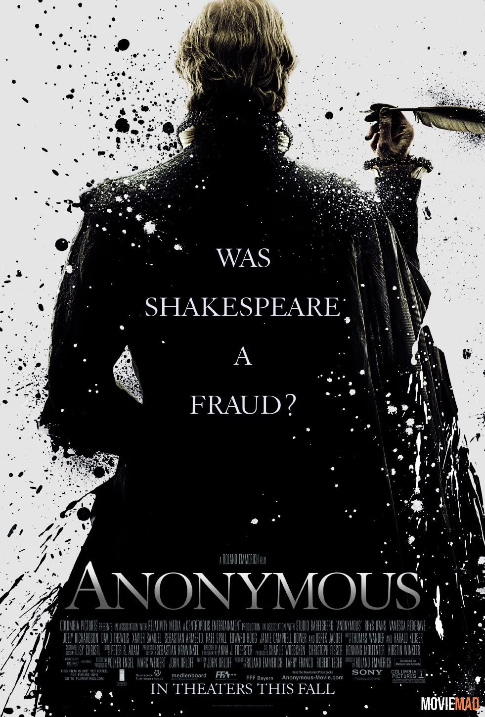 Anonymous 2011 Hindi Dubbed 720p 480p Full Movie Movie