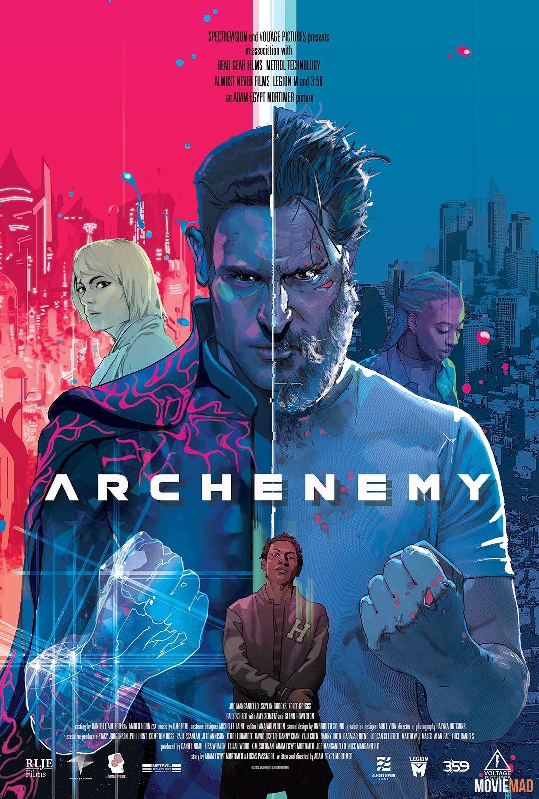 Archenemy 2020 English HDRip Full Movie 720p 480p Movie