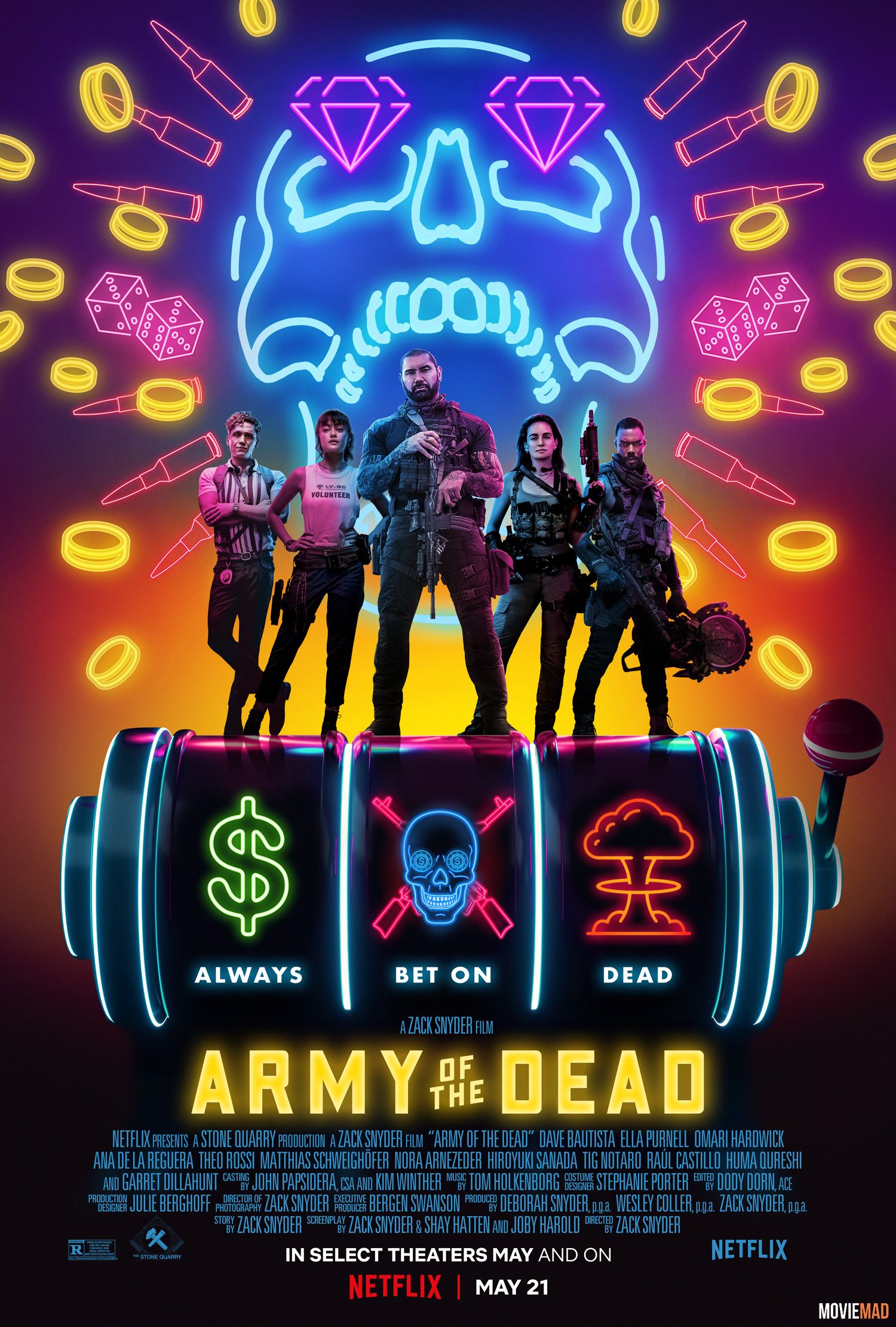 Army of the Dead 2021 WEB-DL Dual Audio Hindi ORG 720p 480p x264 ESubs Movie