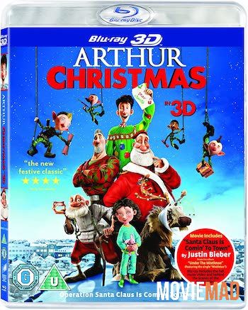 Arthur Christmas 2011 Hindi Dubbed BluRay Full Movie 720p 480p