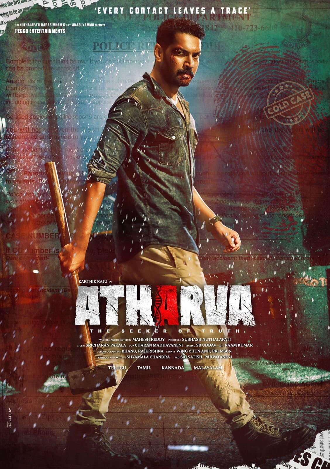 Atharva (2023) Hindi Dubbed ORG HDRip AMZN Full Movie 720p 480p Movie