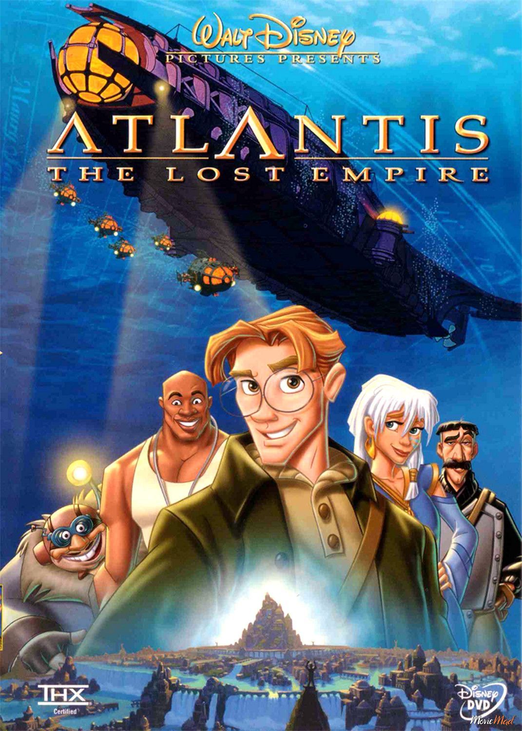 Atlantis: The Lost Empire 2001 Hindi Dubbed BluRay Full Movie 720p 480p