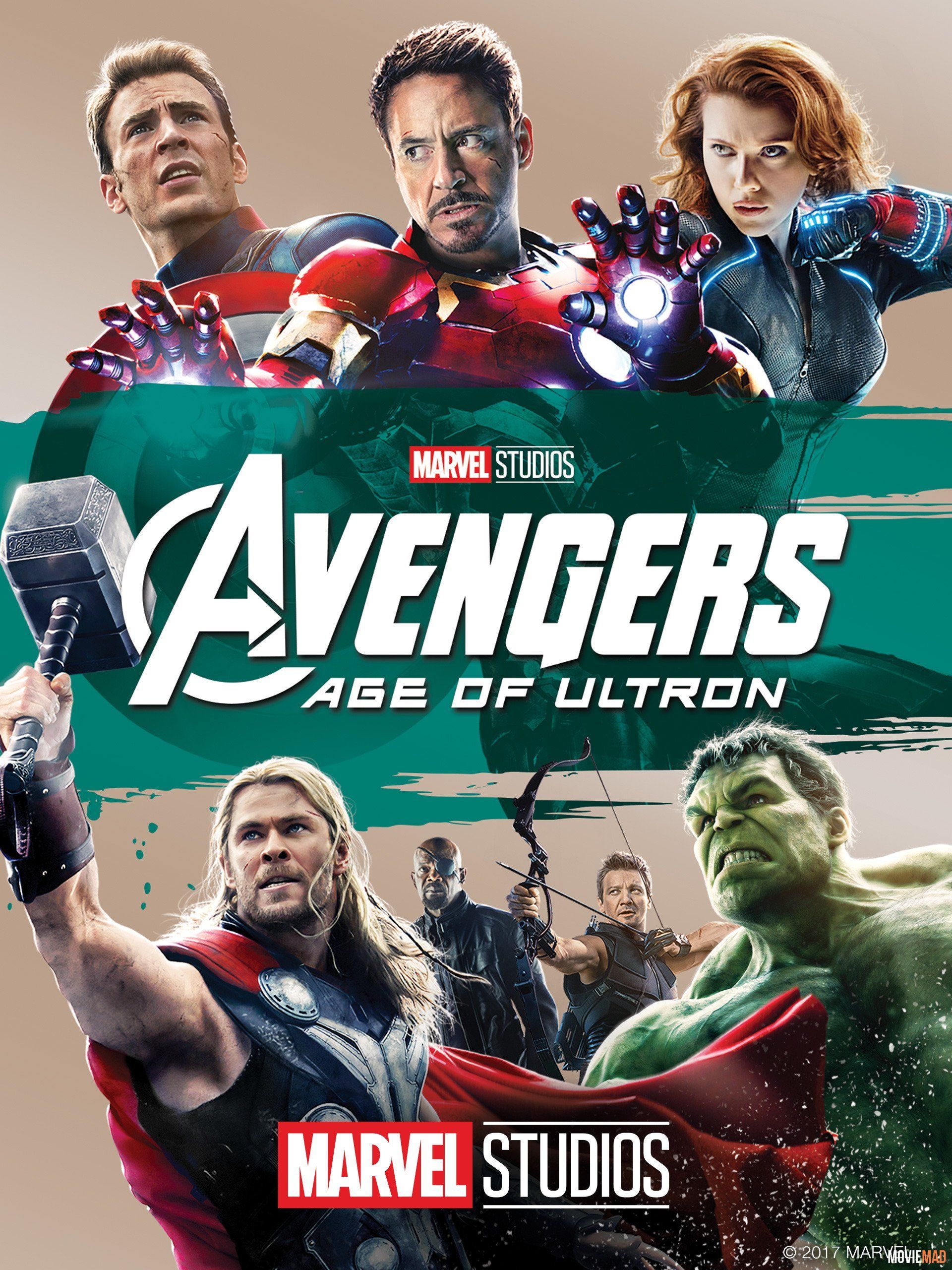 Avengers: Age of Ultron 2015 Hindi Dubbed BluRay Full Movie 720p 480p Movie