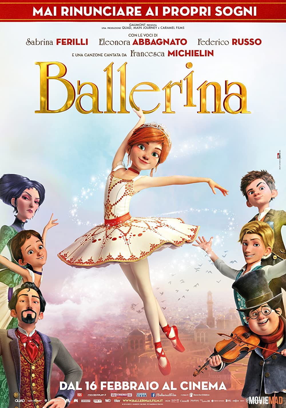 Ballerina 2016 Hindi Dubbed ORG BluRay Full Movie 720p 480p Movie