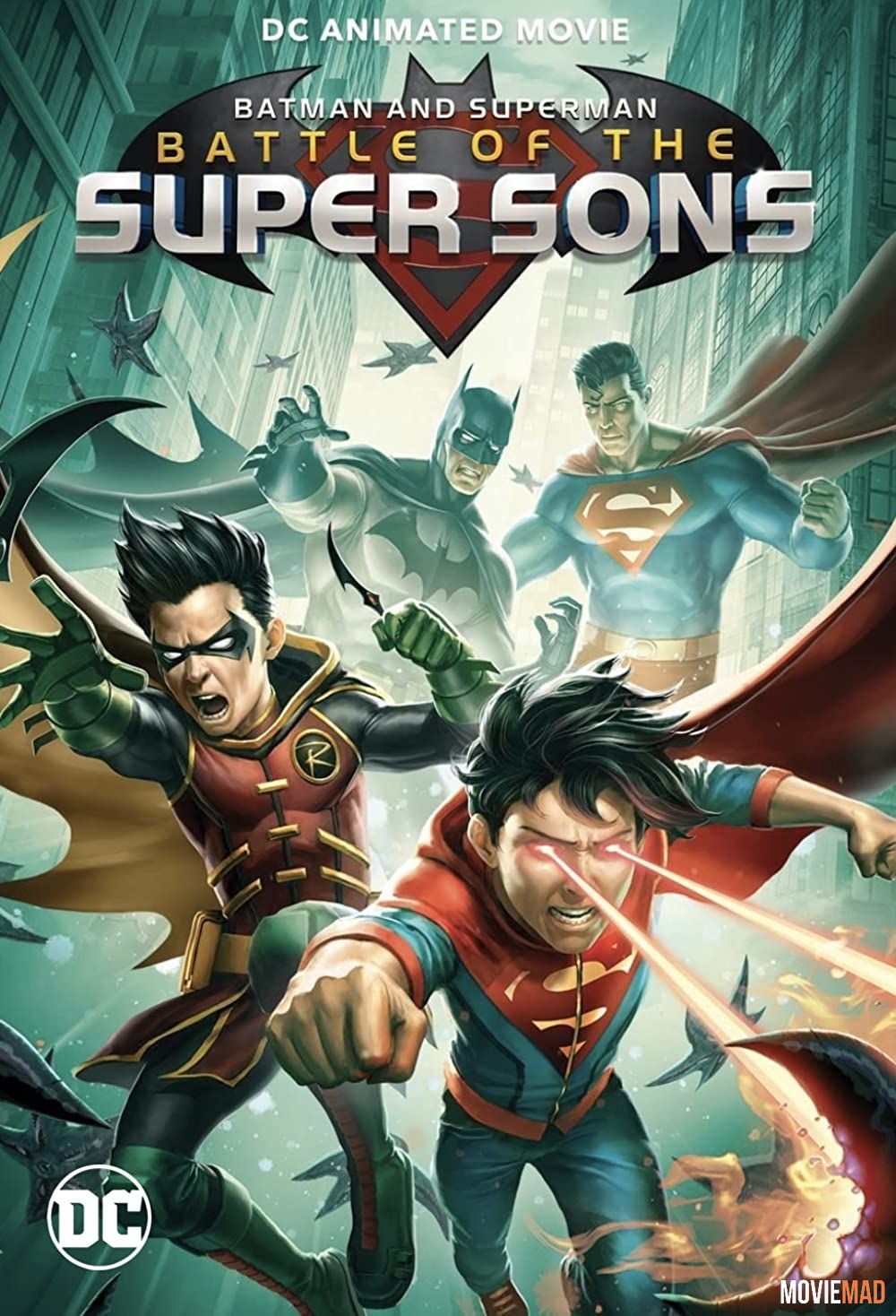 Batman and Superman Battle of the Super Sons (2022) English WEB DL Full Movie 720p 480p Movie