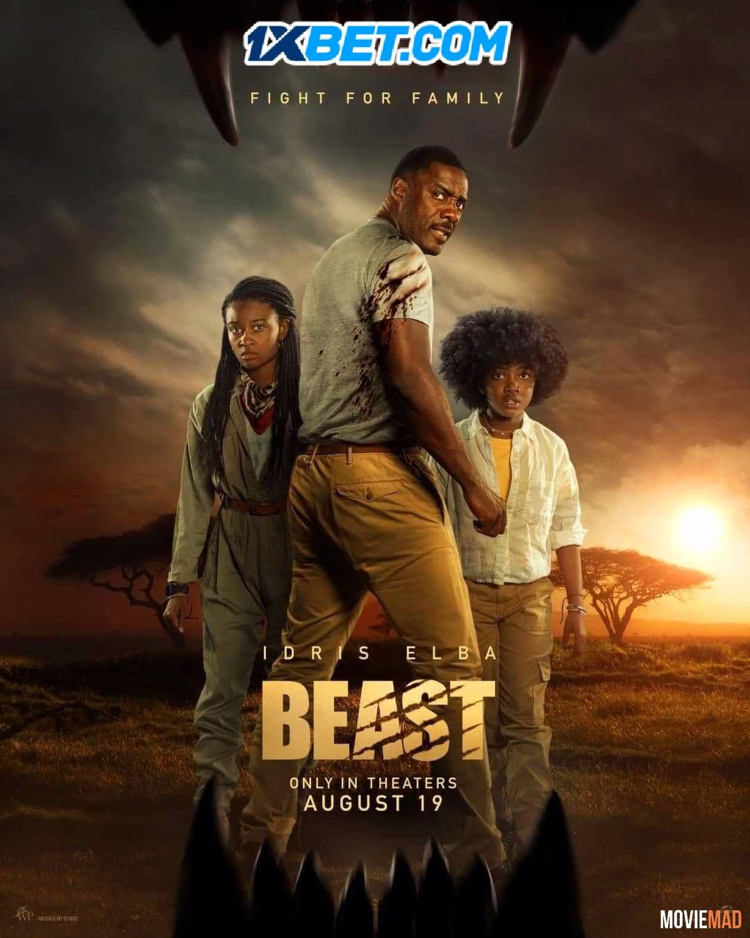 Beast (2022) English CAMRip Full Movie 1080p 720p 480p Movie