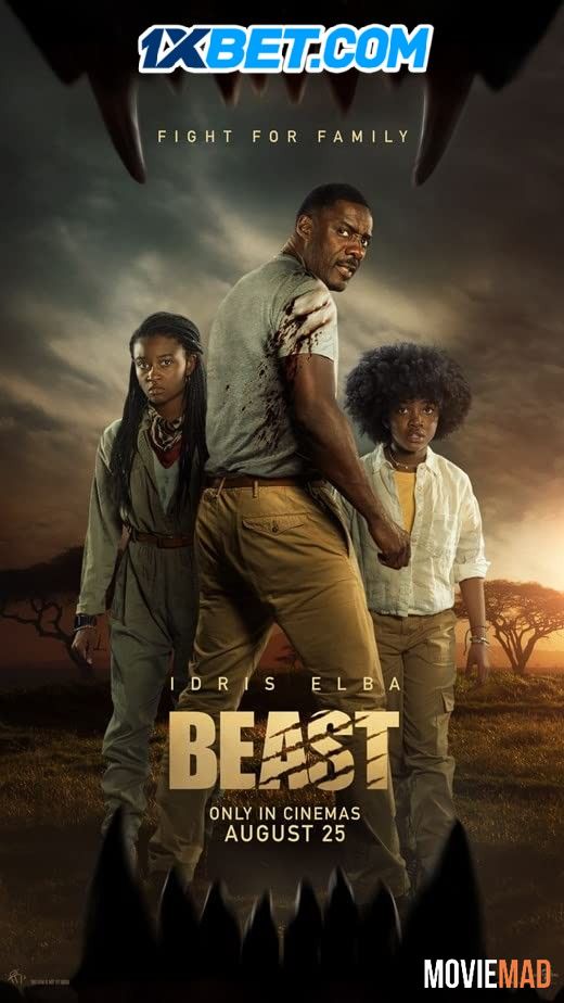 Beast (2022) Hindi (HQ Dub) Dubbed WEBRip Full Movie 1080p 720p 480p