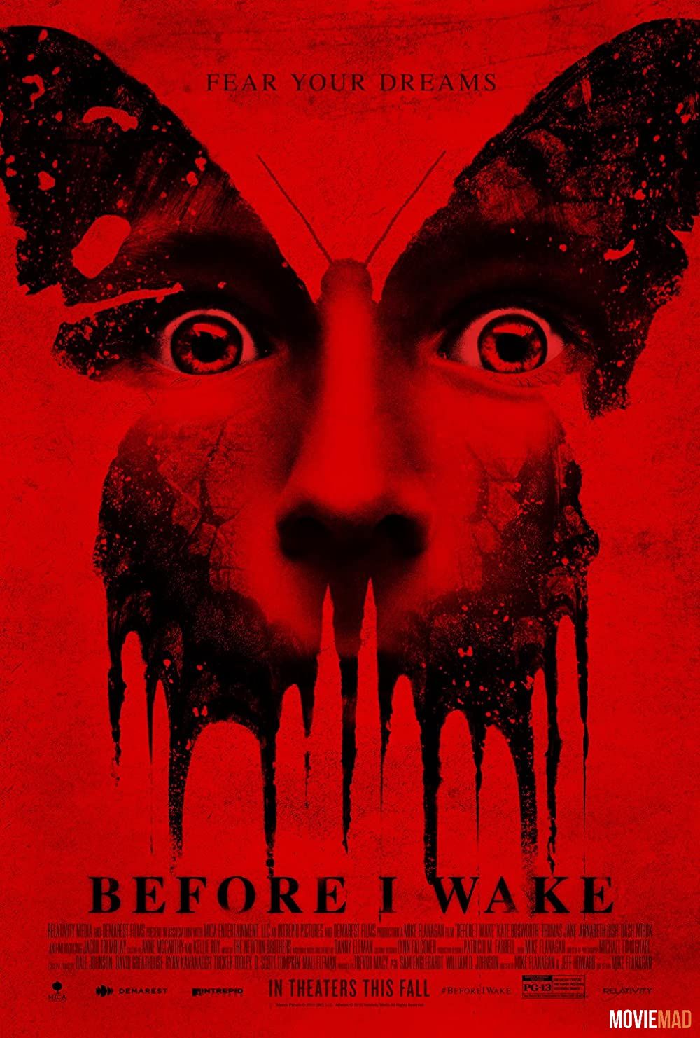 Before I Wake 2016 Hindi Dubbed BluRay Full Movie 720p 480p