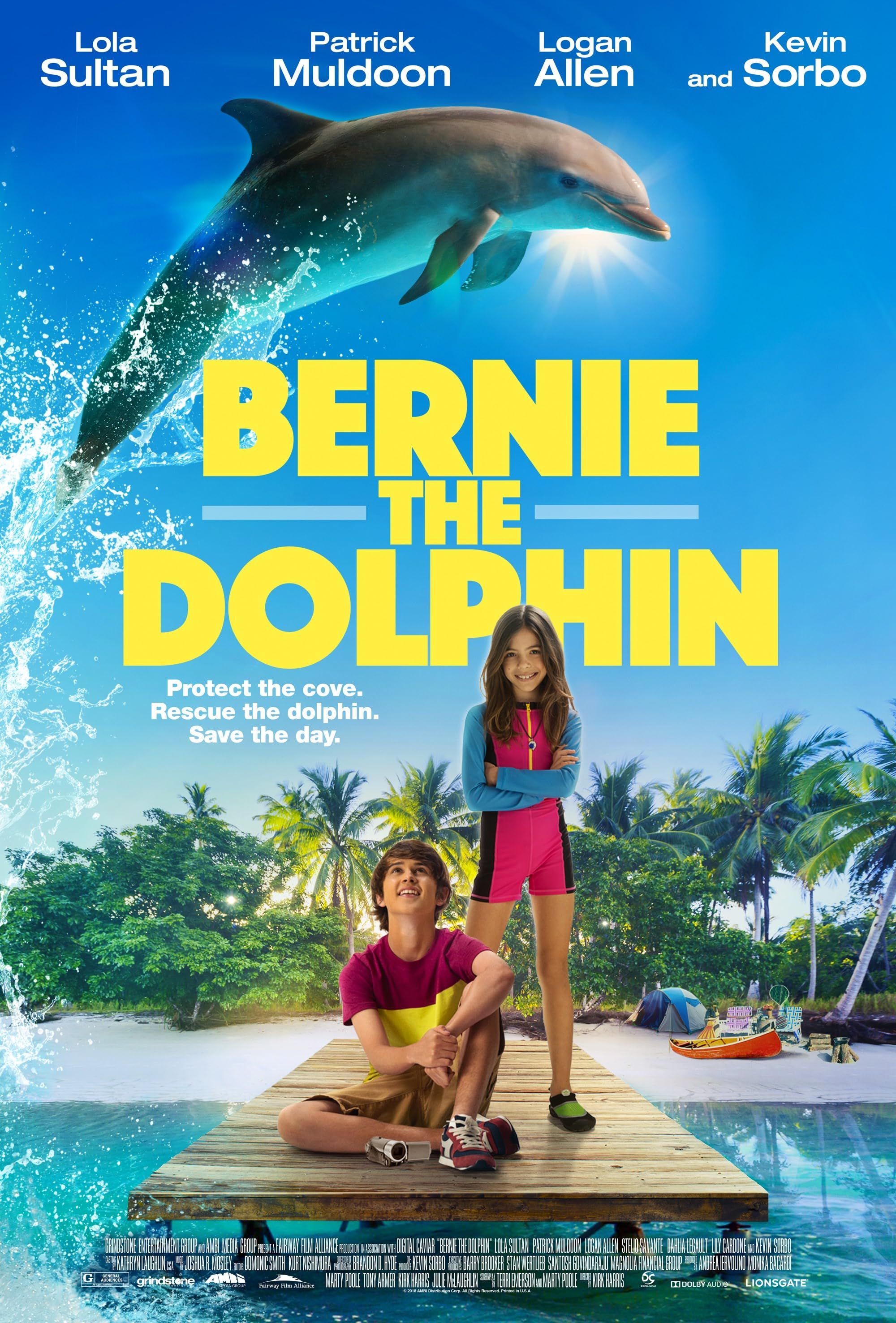 Bernie The Dolphin (2018) Hindi Dubbed ORG BluRay Full Movie 720p 480p Movie