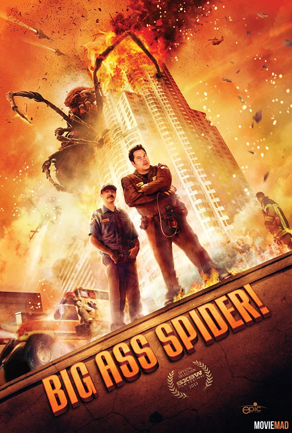 Big Ass Spider 2013 Hindi Dubbed BluRay Full Movie 720p 480p Movie