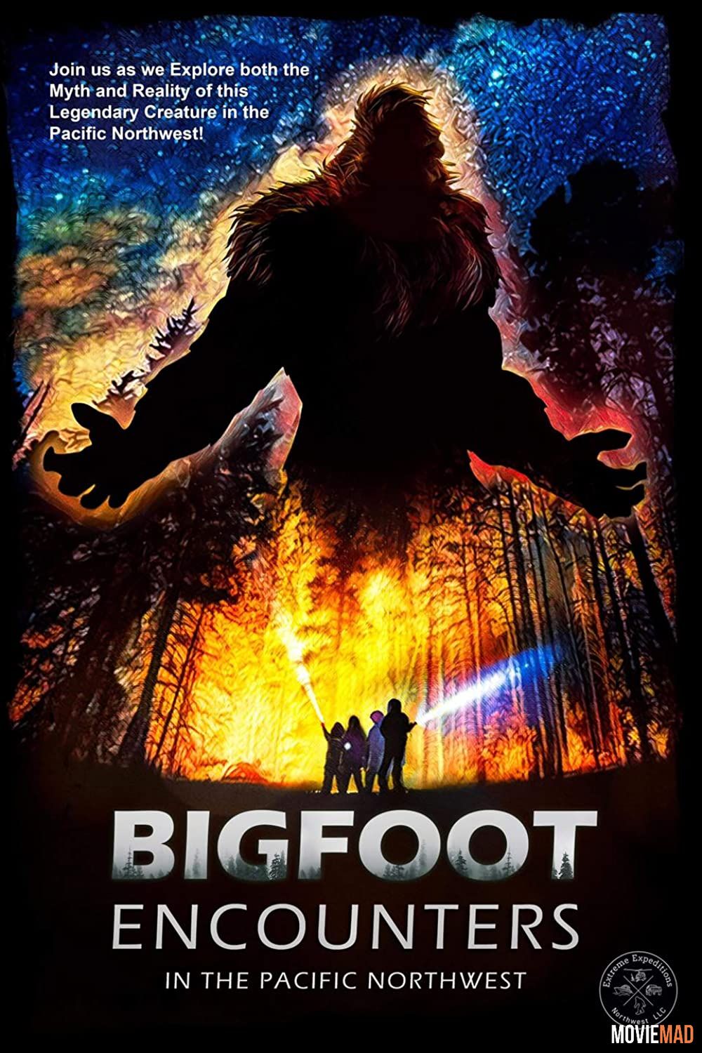 Bigfoot Encounters in the Pacific Northwest (2021) Hindi (Voice Over) Dubbed WEBRip Full Movie 720p 480p Movie