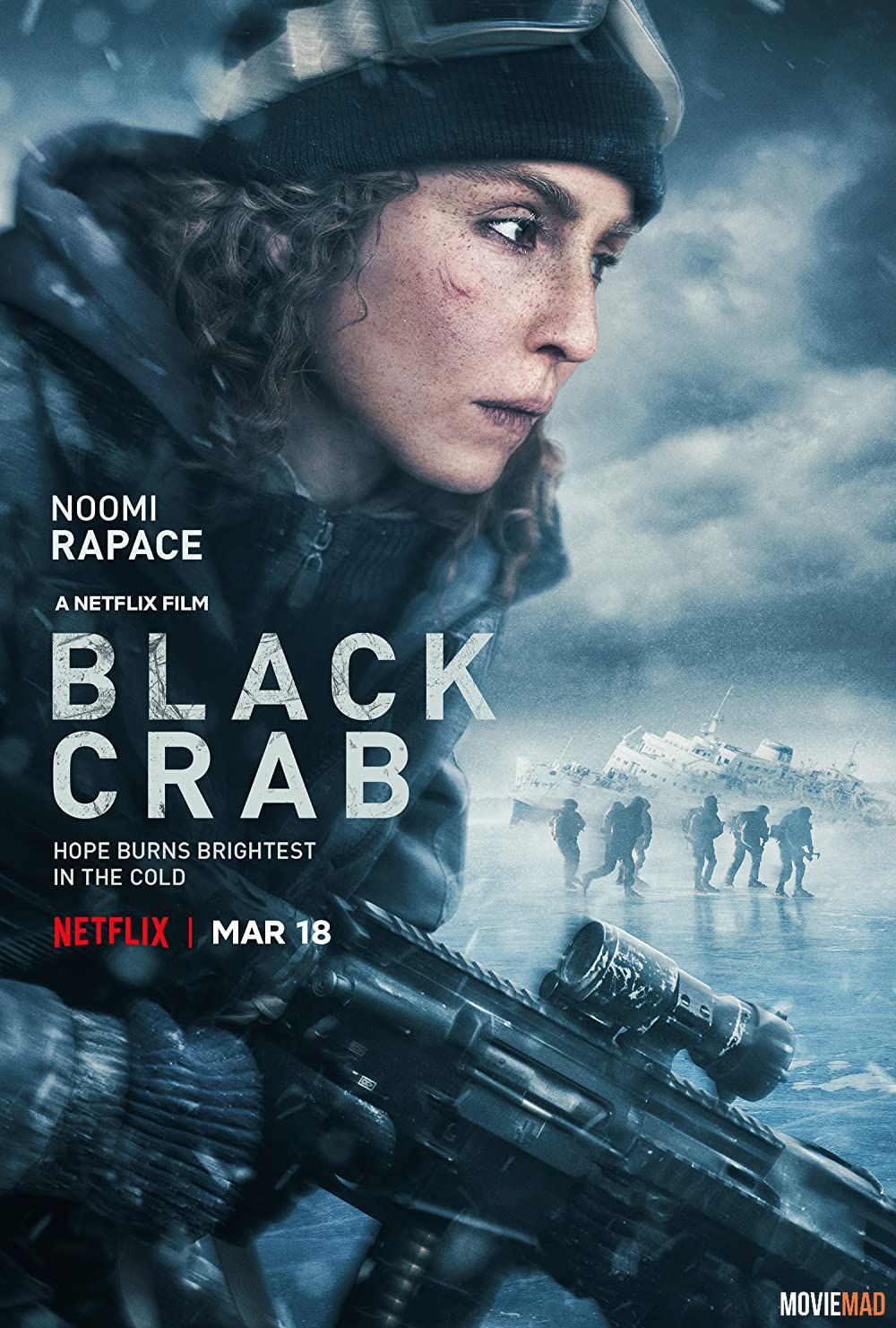 Black Crab (2022) Hindi Dubbed ORG HDRip Netflix Full Movie 1080p 720p 480p Movie