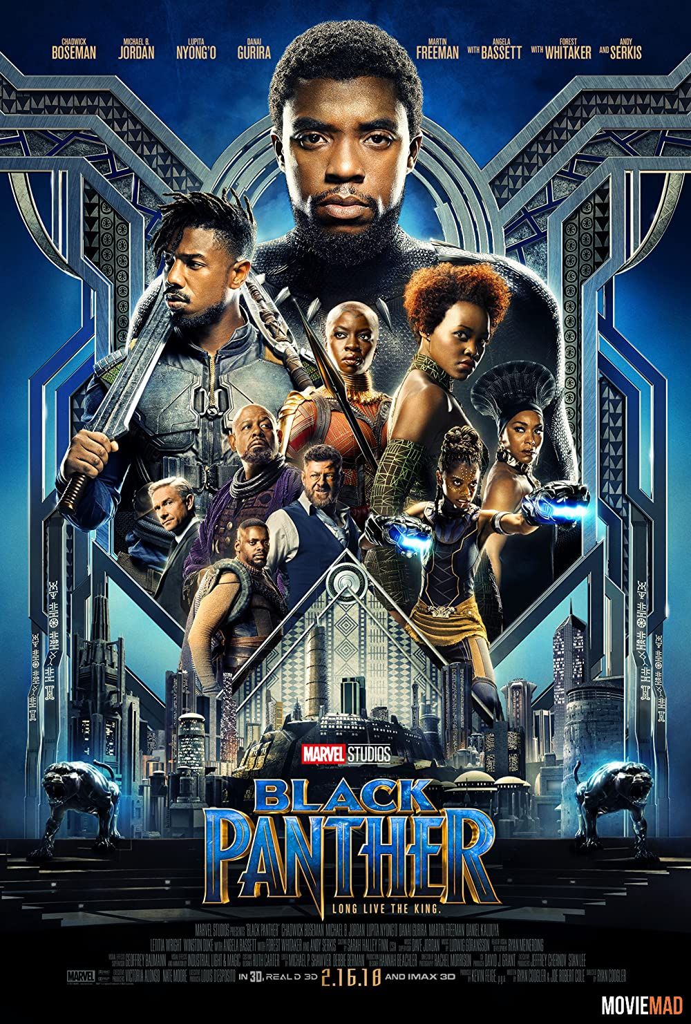 Black Panther (2018) Hindi Dubbed IMAX BluRay Full Movie 720p 480p Movie