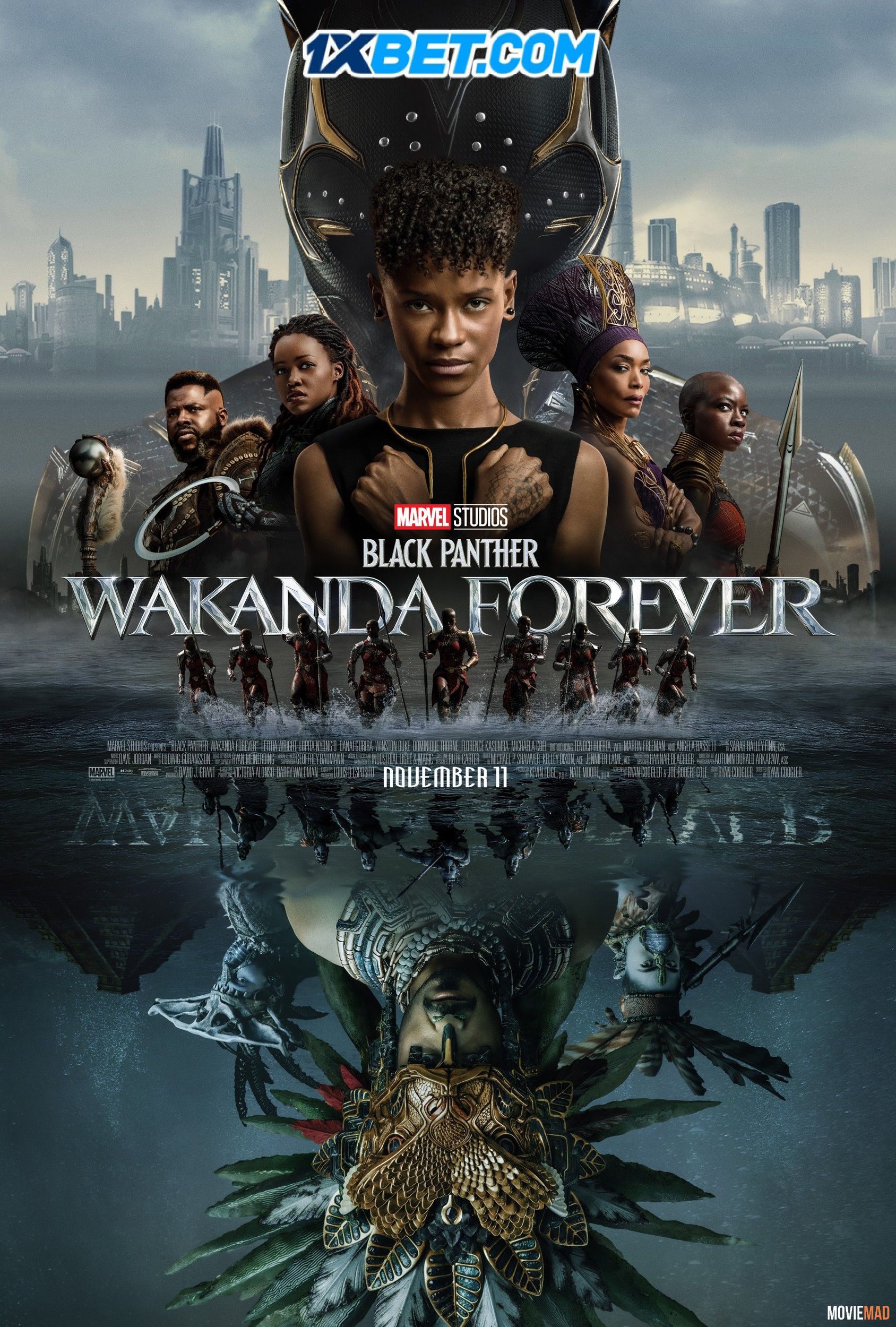 Black Panther Wakanda Forever (2022) English CAMRip Full Movie 720p 480p Movie