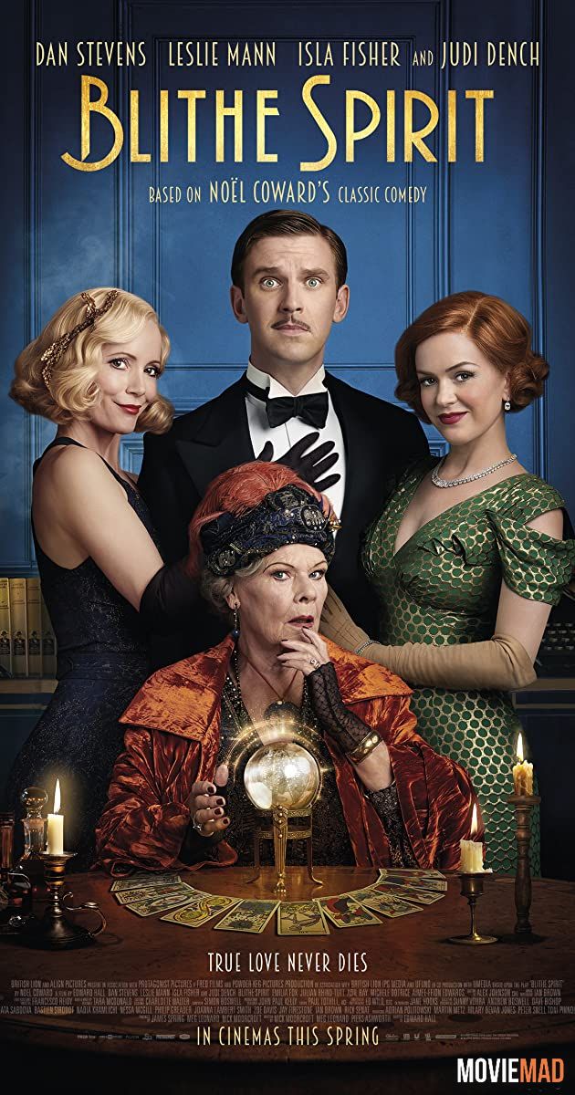 Blithe Spirit 2020 English HDRip Full Movie 720p 480p Movie