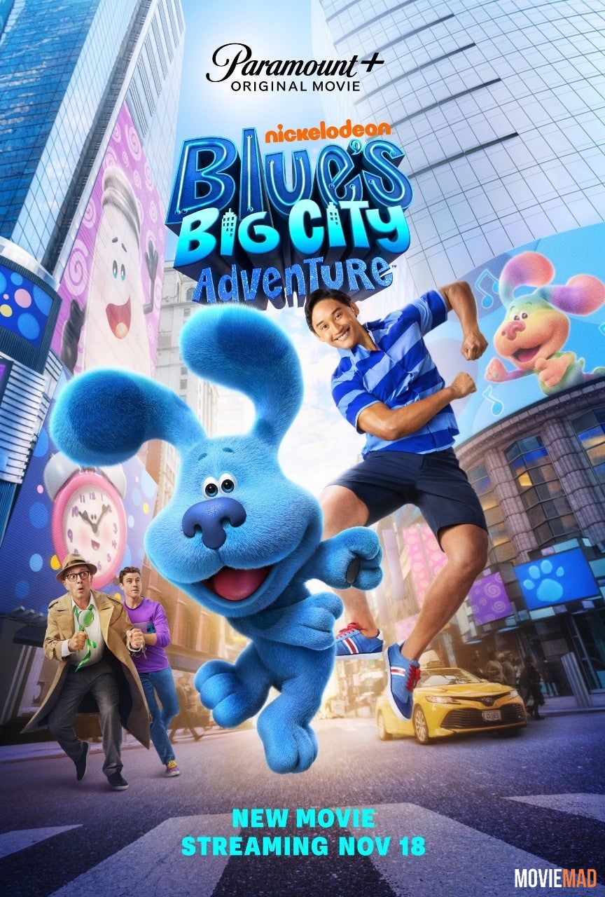 Blues Big City Adventure (2022) English AMZN HDRip Full Movie 720p 480p Movie