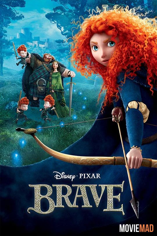 Brave (2012) Hindi Dubbed ORG BluRay Full Movie 720p 480p Movie