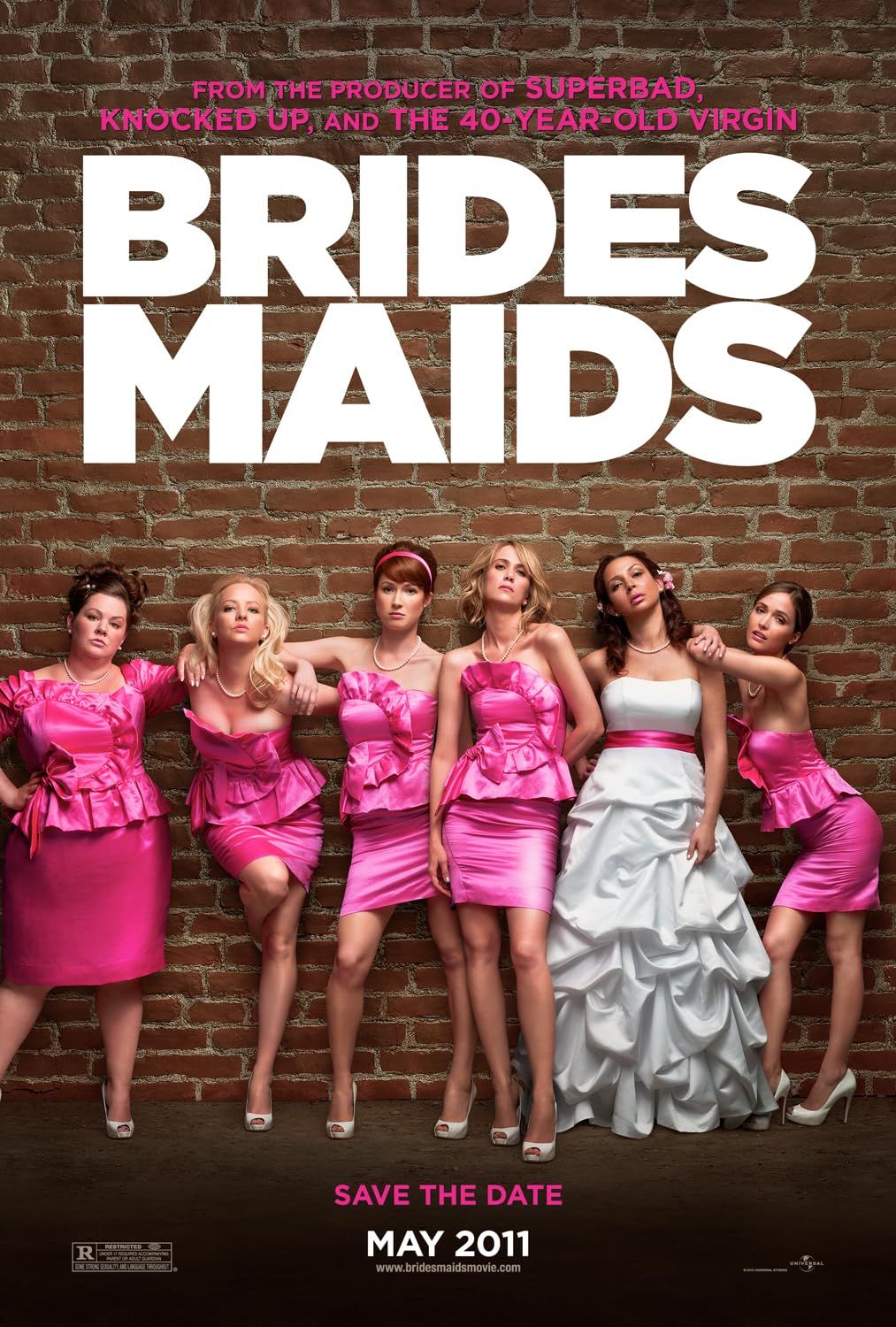 Bridesmaids (2011) UNRATED EXTENDED Hindi Dubbed ORG BluRay Full Movie 720p 480p Movie