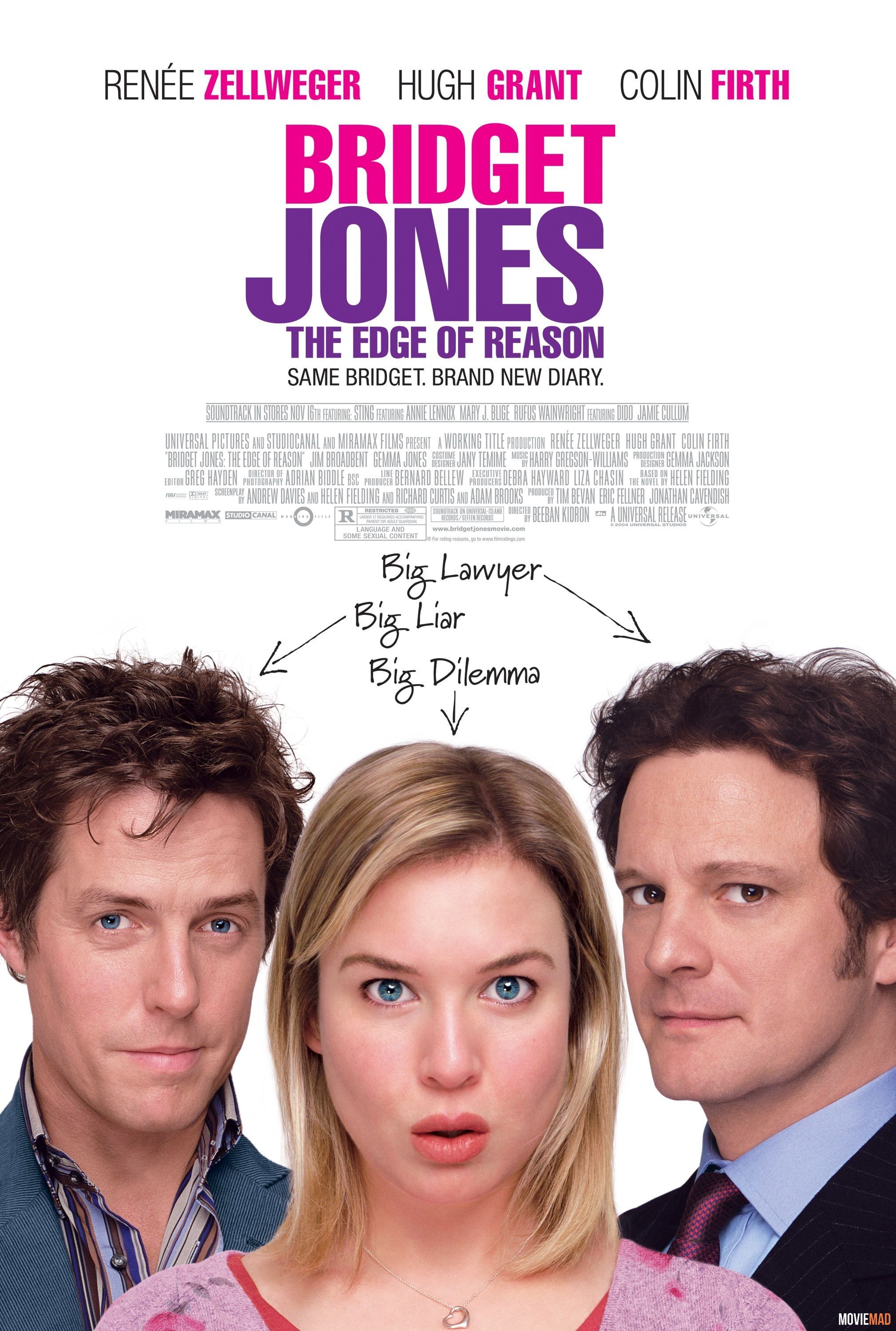 Bridget Jones The Edge of Reason 2004 Hindi Dubbed BluRay Full Movie 720p 480p Movie