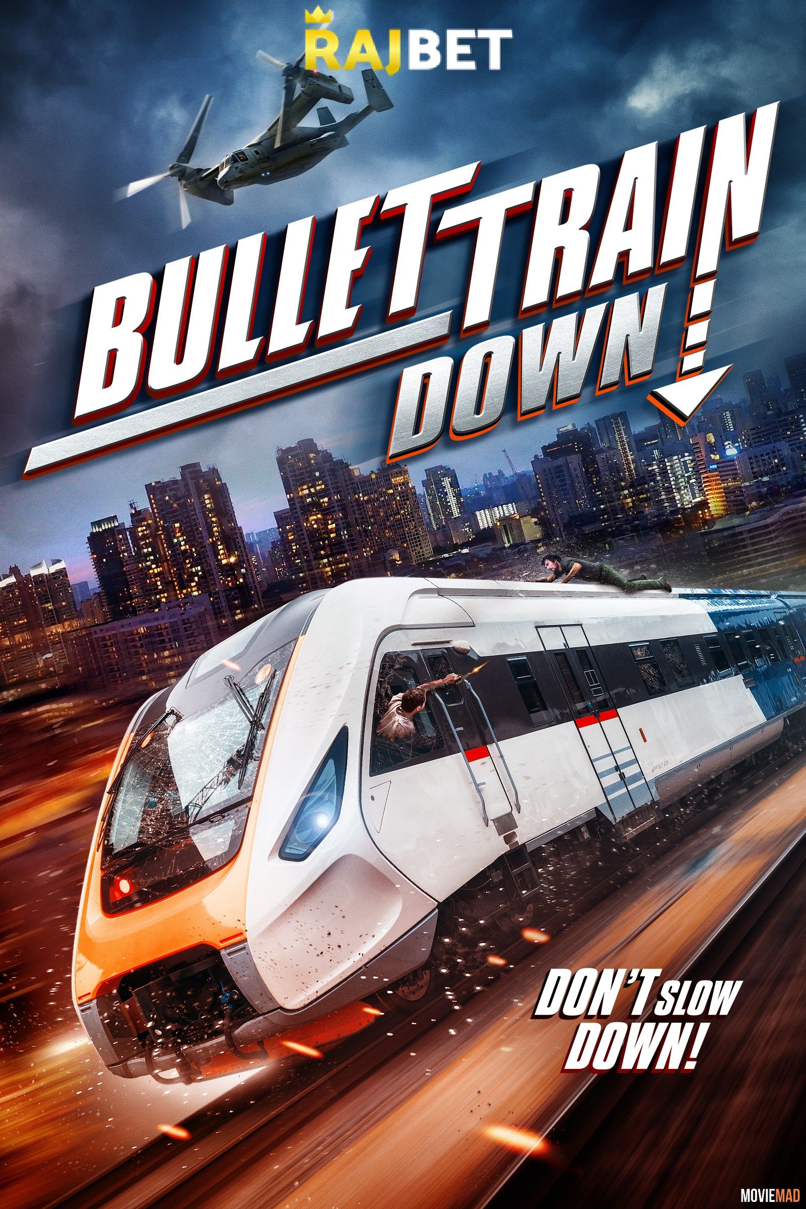 Bullet Train Down (2022) Hindi (Voice Over) Dubbed WEBRip Full Movie 720p 480p Movie