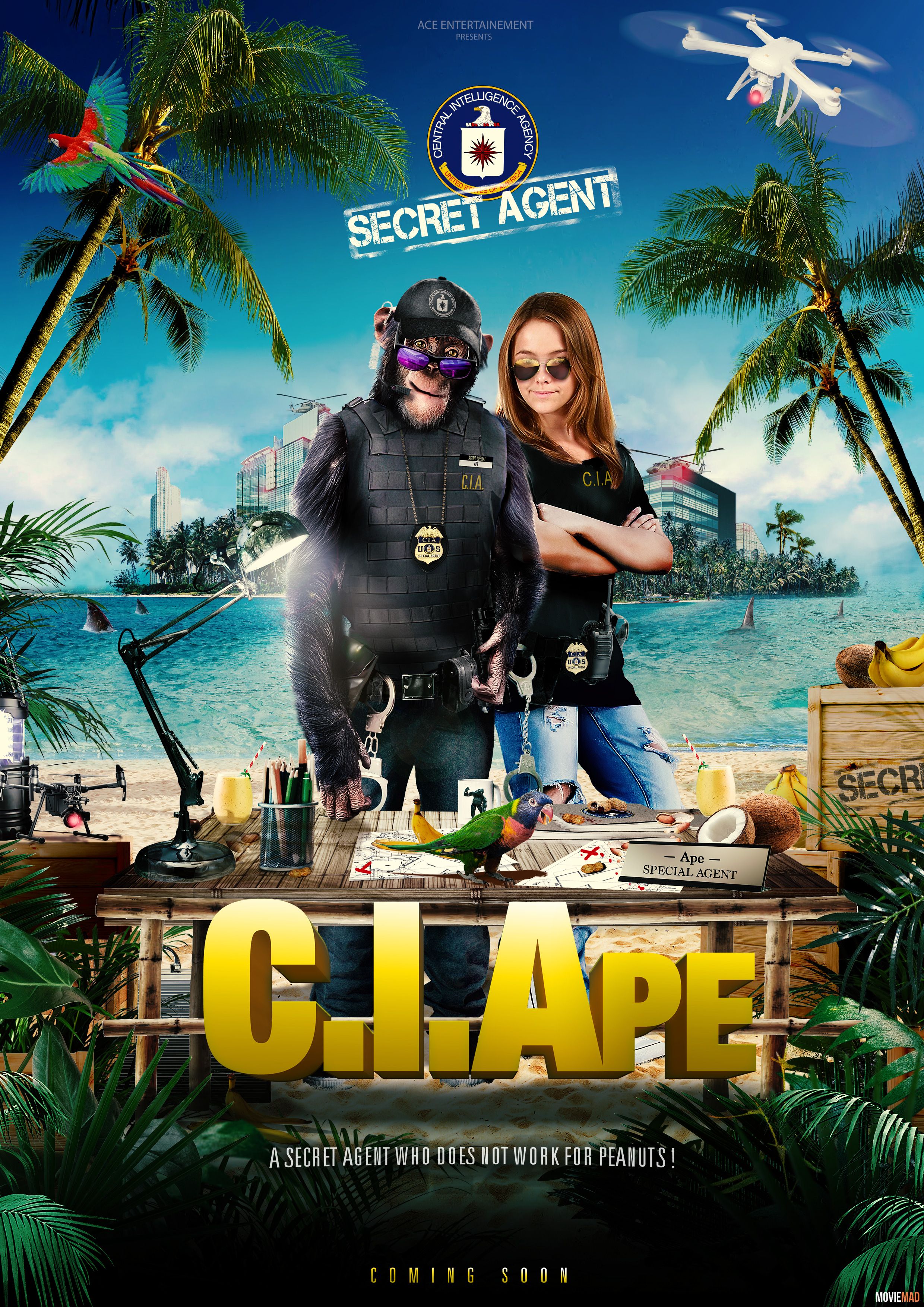 C.I.Ape (2021) Hindi Dubbed ORG HDRip Full Movie 720p 480p