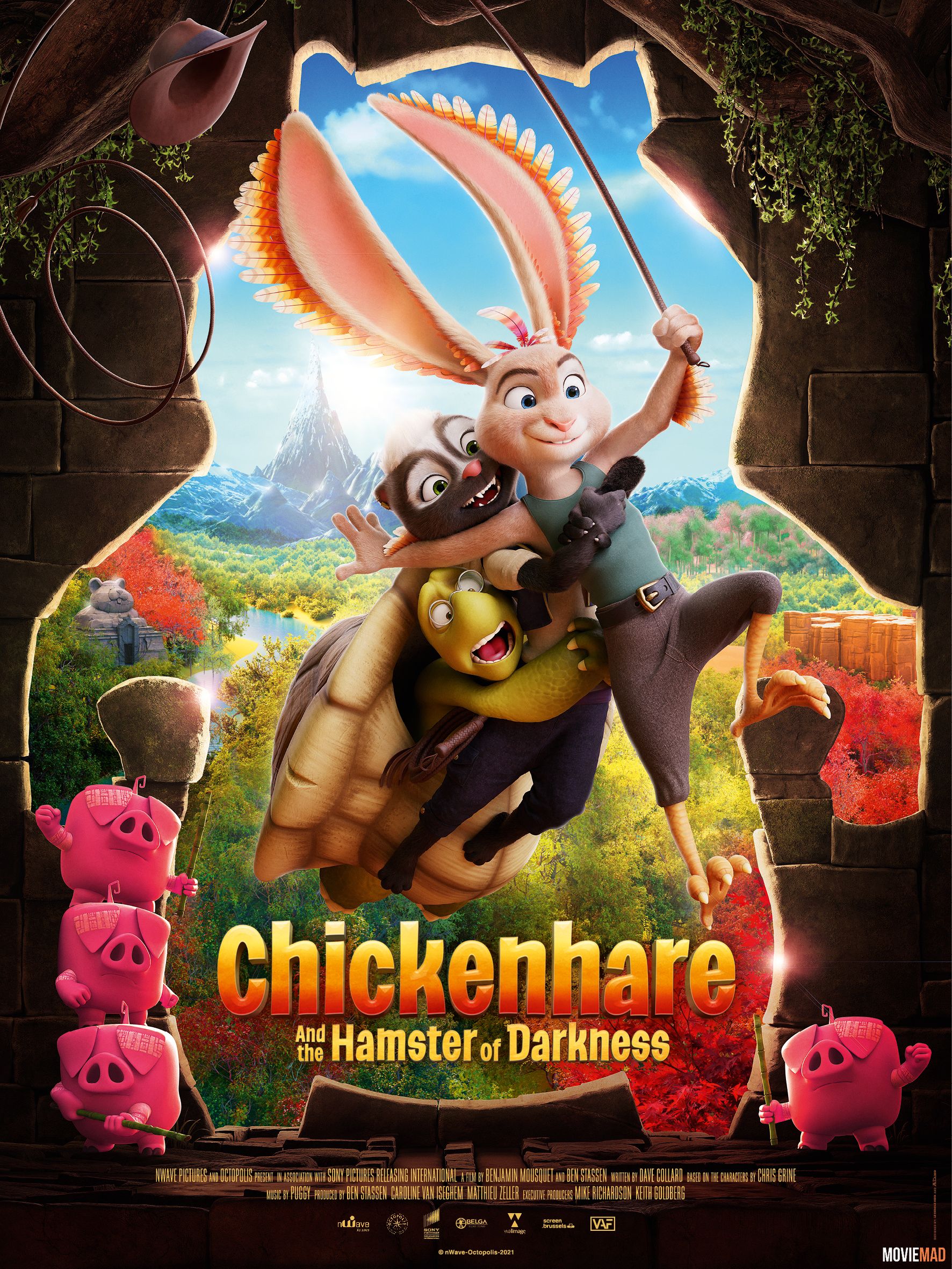 Chickenhare and the Hamster of Darkness (2022) Hindi(HQ) Dubbed HDRip Full Movie 1080p 720p 480p Movie