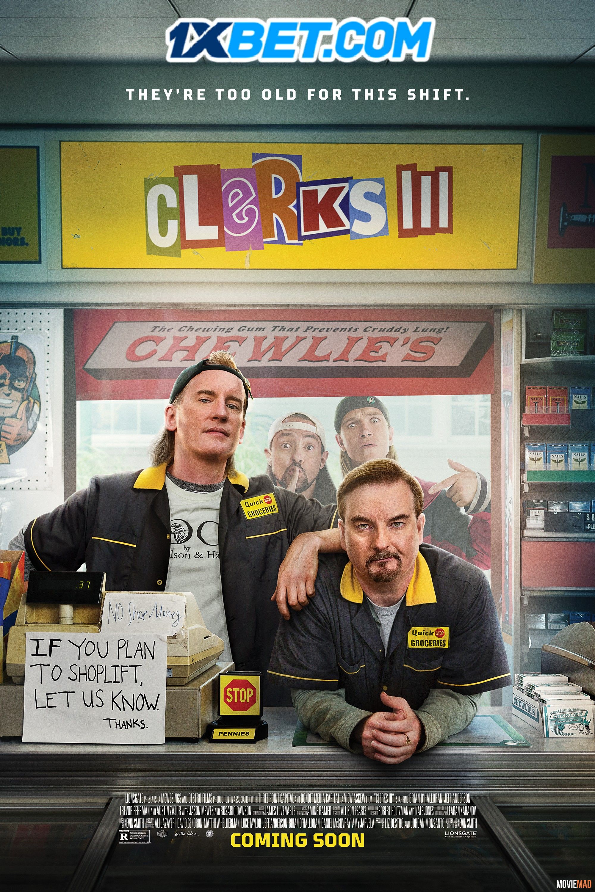 Clerks III (2022) English CAMRip Full Movie 720p 480p Movie