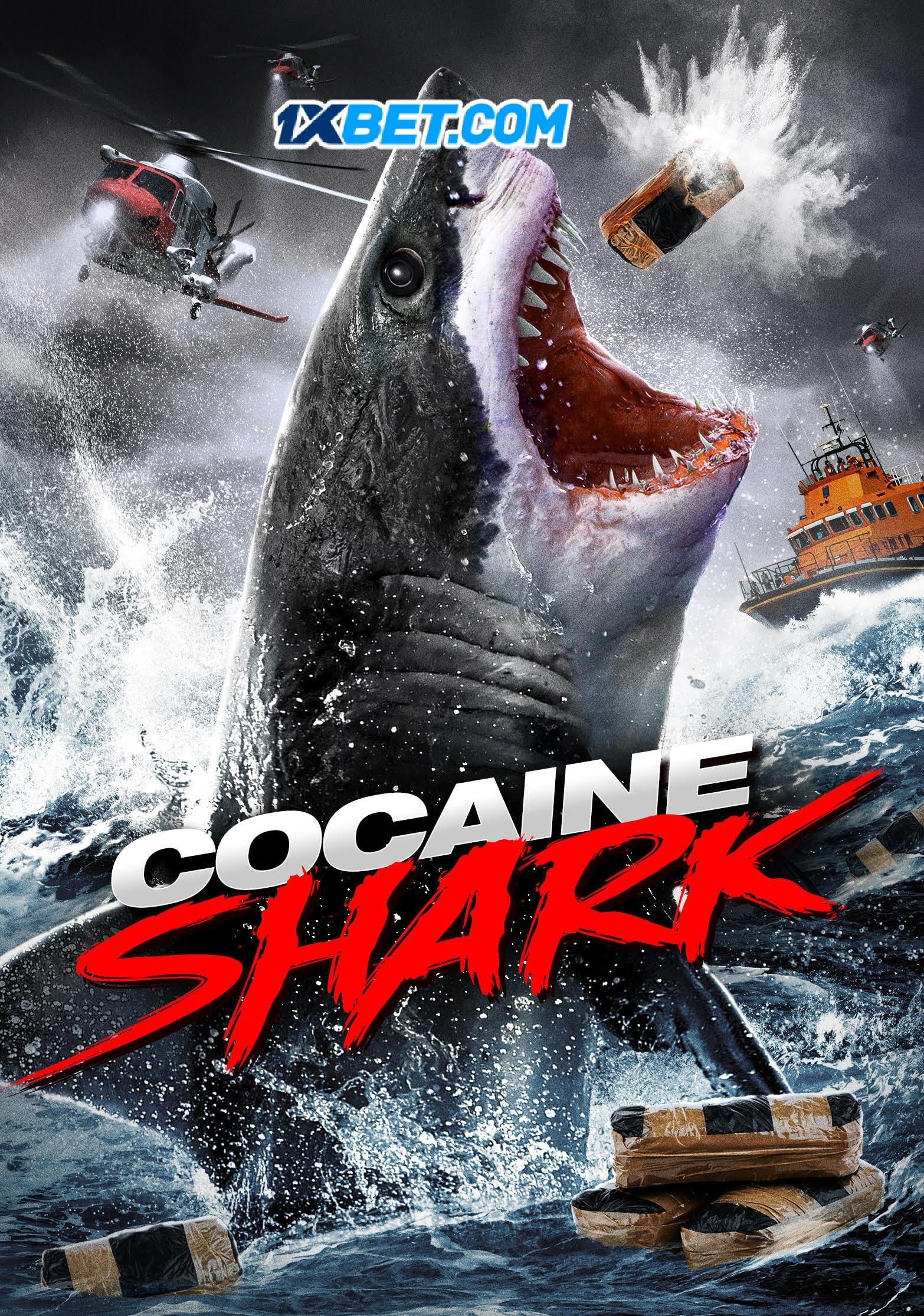 Cocaine Shark (2023) Hindi HQ Dubbed BluRay Full Movie 720p 480p Movie