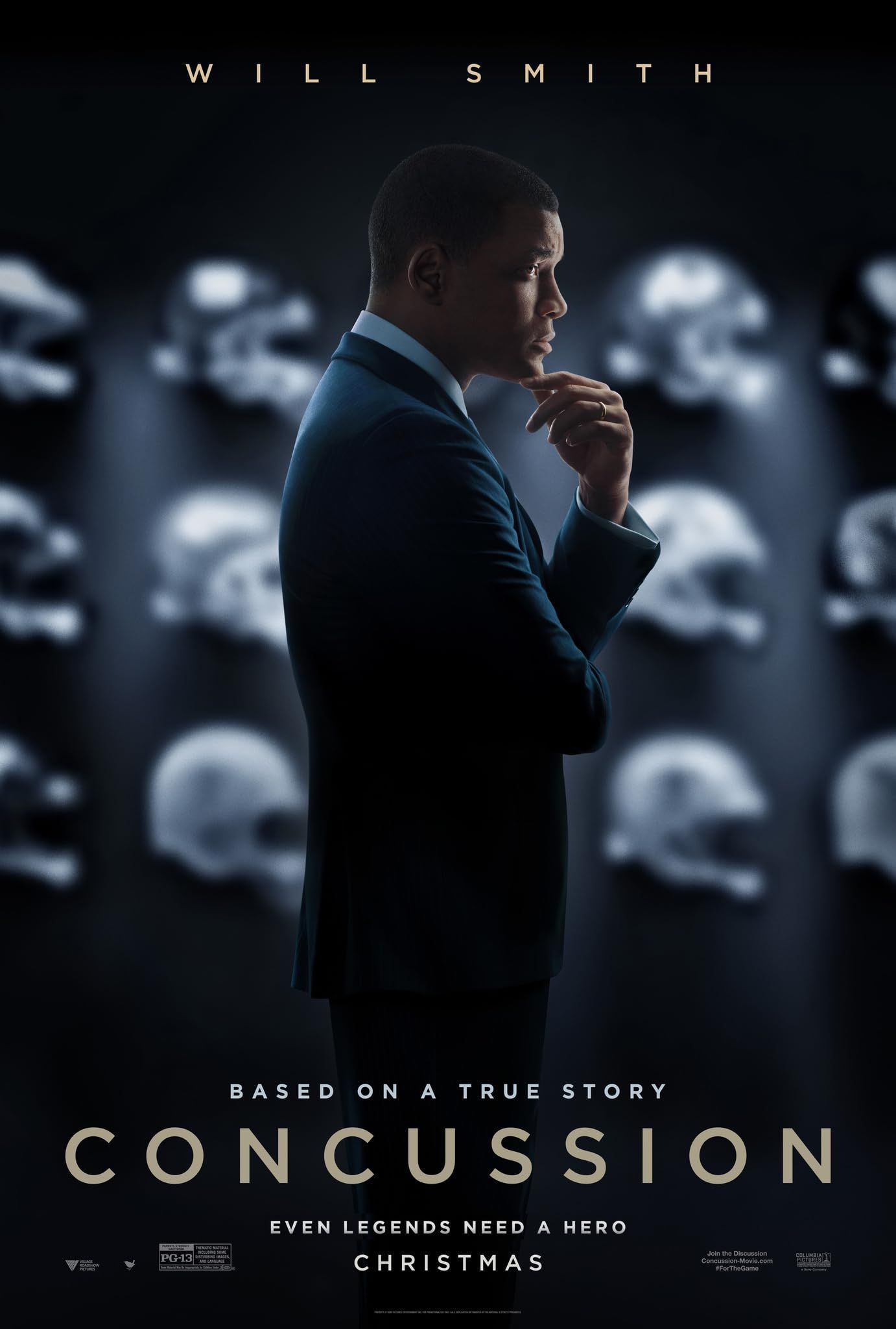 Concussion (2015) Hindi Dubbed ORG BluRay Full Movie 720p 480p Movie