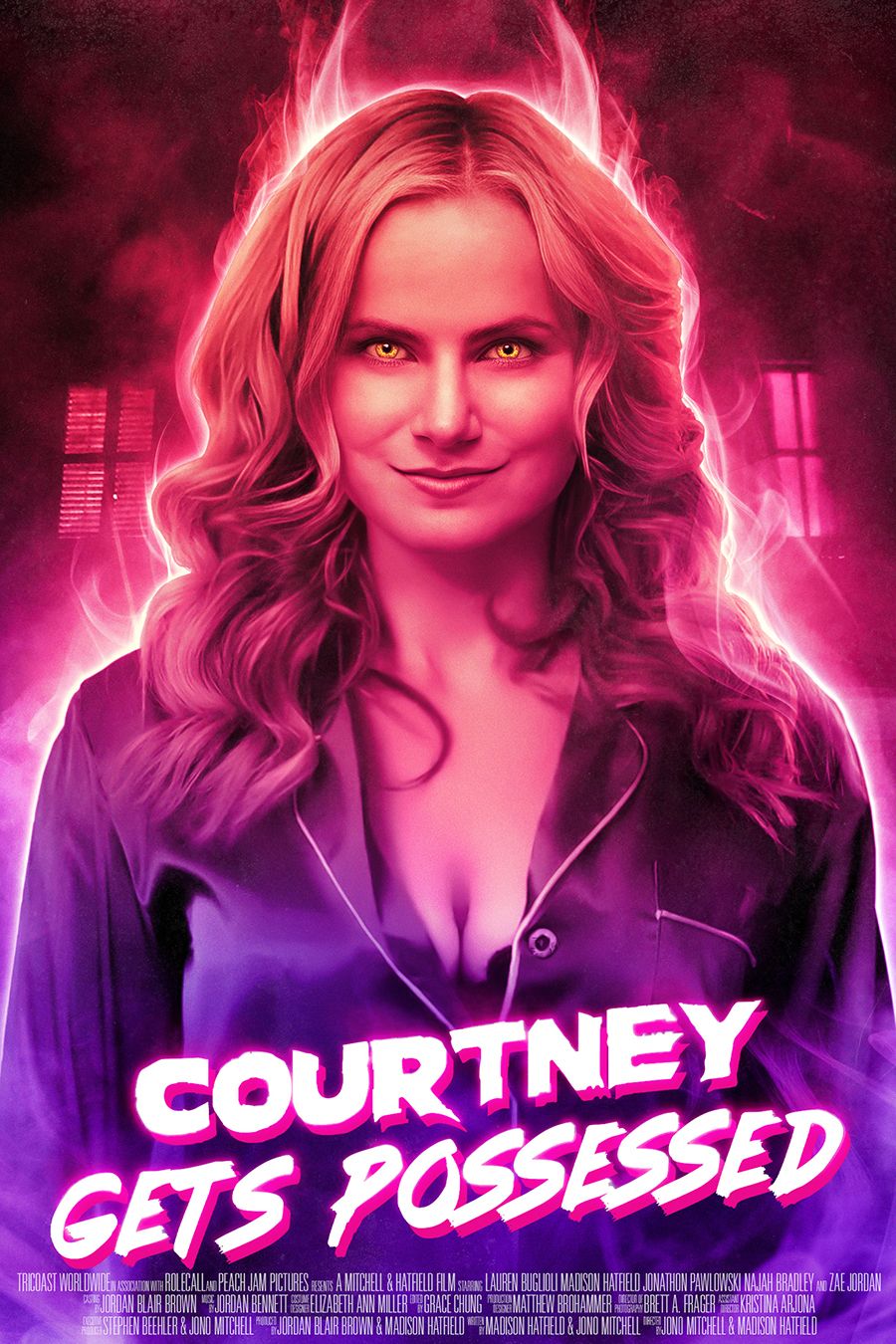 Courtney Gets Possessed (2022) Hindi HQ Dubbed WEBRip Full Movie 720p 480p Movie