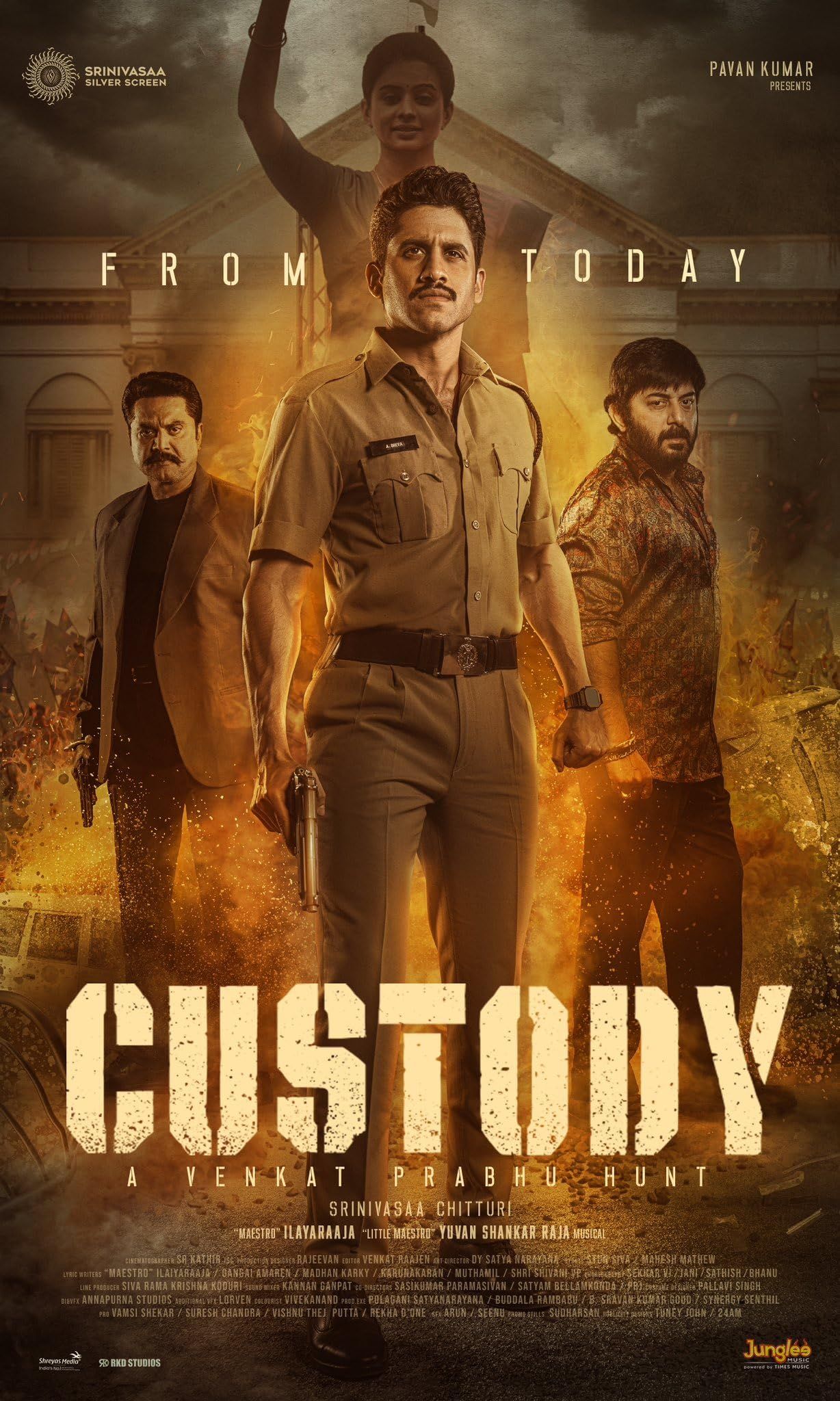 Custody (2023) Hindi Dubbed ORG HDRip AMZN Full Movie 720p 480p Movie