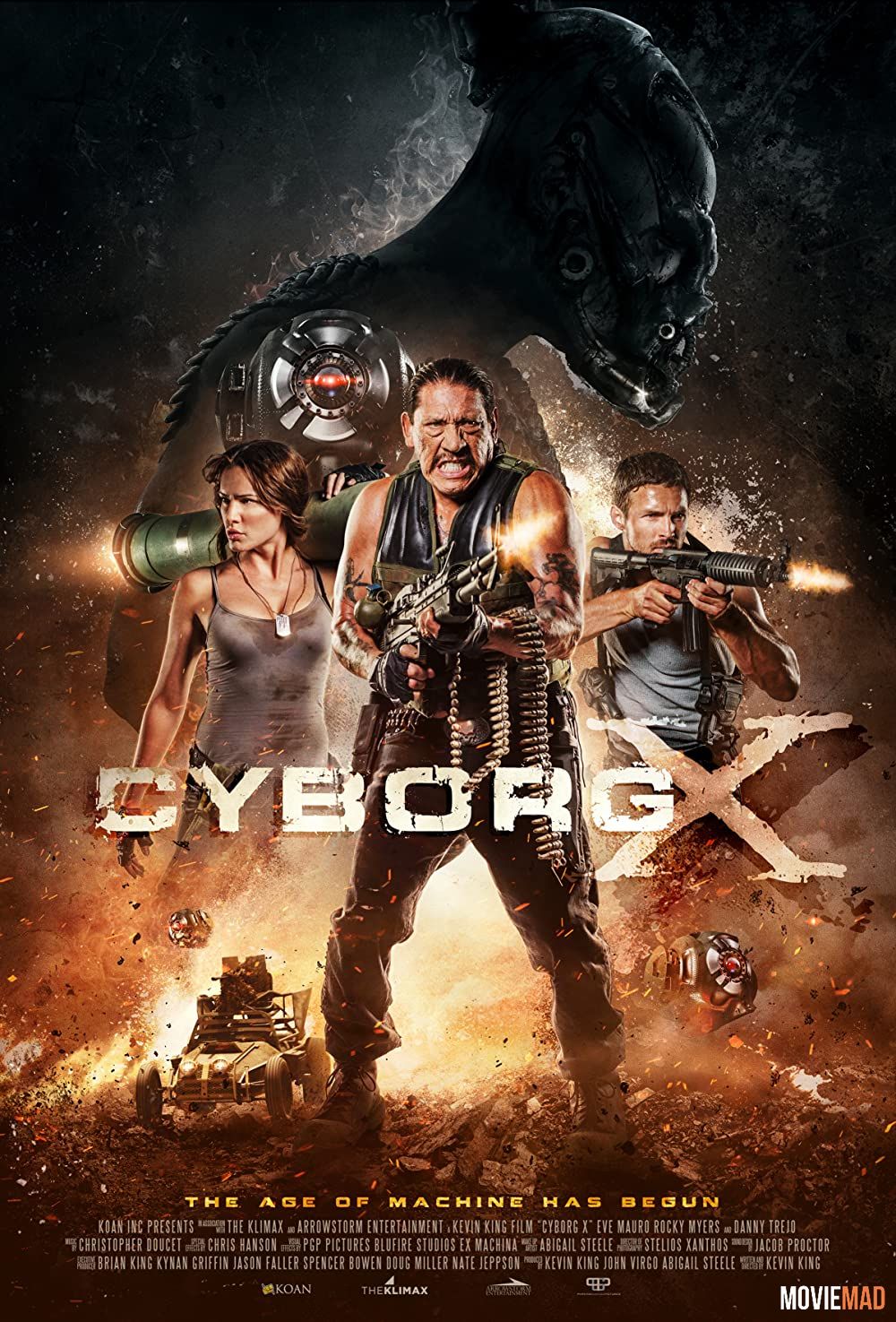 Cyborg X (2016) Hindi Dubbed ORG BluRay Full Movie 720p 480p Movie