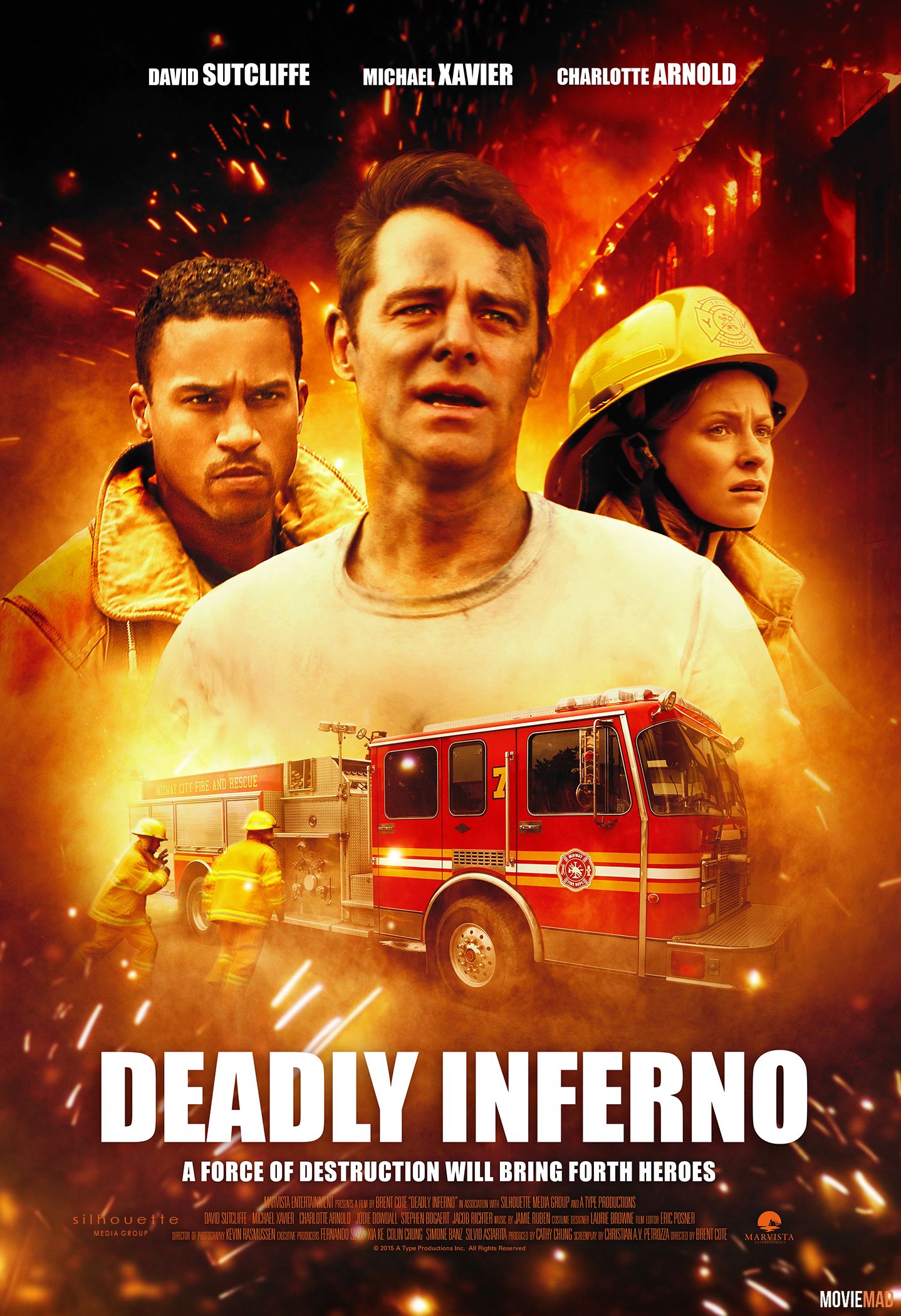 Deadly Inferno 2016 Hindi Dubbed BluRay Full Movie 720p 480p Movie