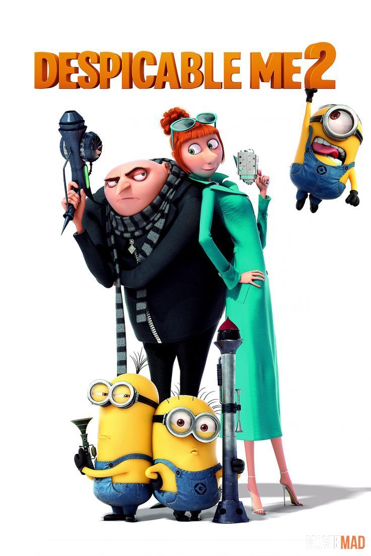 Despicable Me 2 2013 Hindi Dubbed BluRay Full Movie 720p 480p Movie