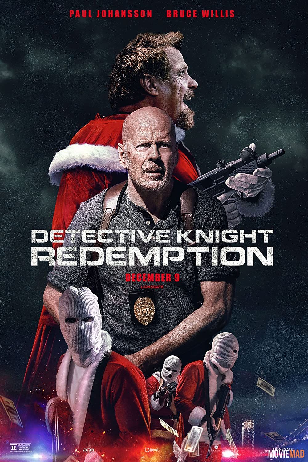 Detective Knight Redemption (2022) English HDRip Full Movie 720p 480p Movie