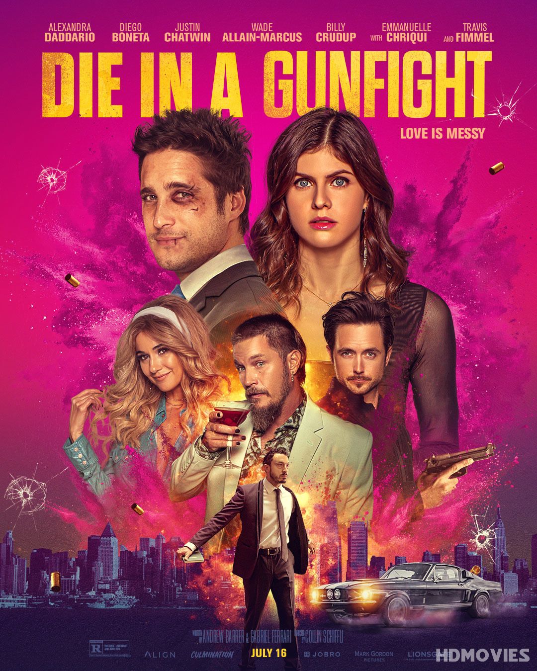 Die in a Gunfight (2024) Hindi Dubbed