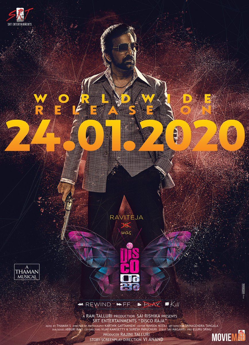 Disco Raja 2020 Hindi Unofficial Fan Dubbed HDRip Full Movie 720p 480p Movie