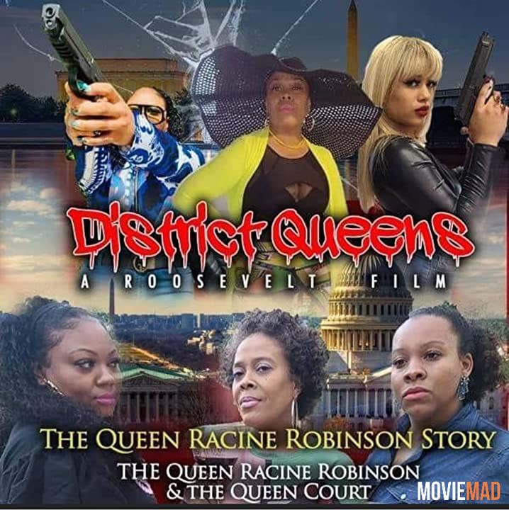 District Queens The Racine Robinson Story 2022 Hindi (Voice Over) Dubbed WEBRip Full Movie 720p 480p Movie