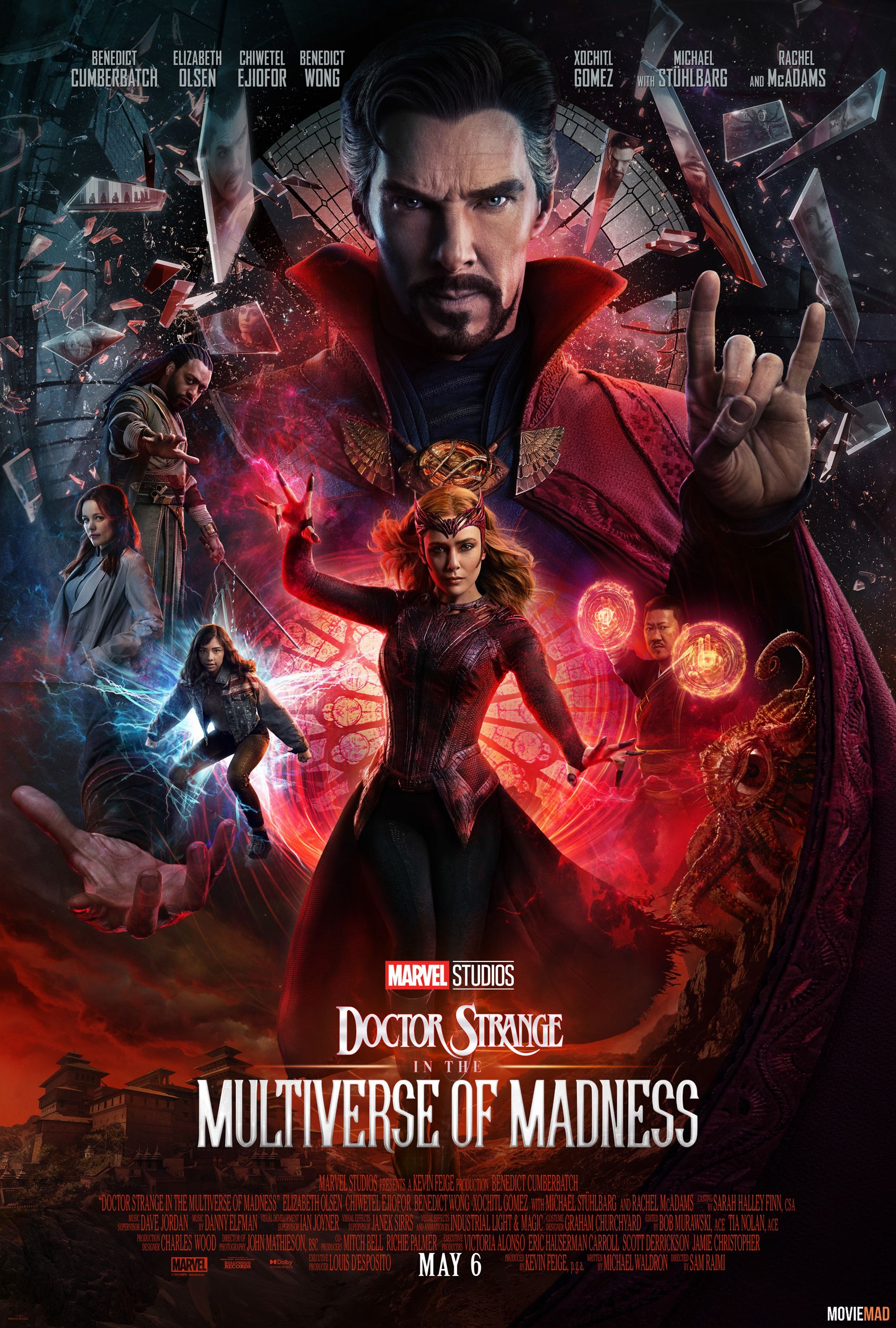 Doctor Strange in the Multiverse of Madness (2022) English HDRip Full Movie 720p 480p Movie