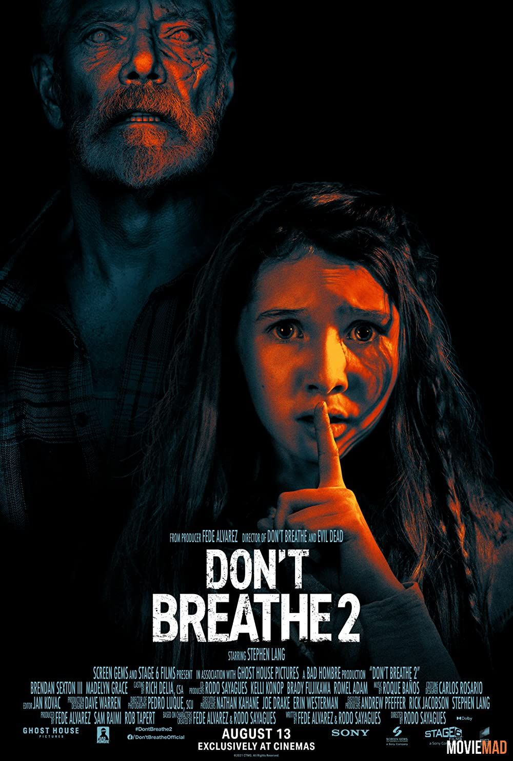 Dont Breathe 2 2021 English HDCAM Full Movie 720p 480p Movie