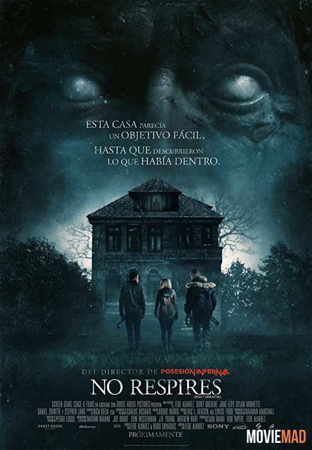 Dont Breathe 2016  Hindi Dubbed 480p 720p Full Movie Movie